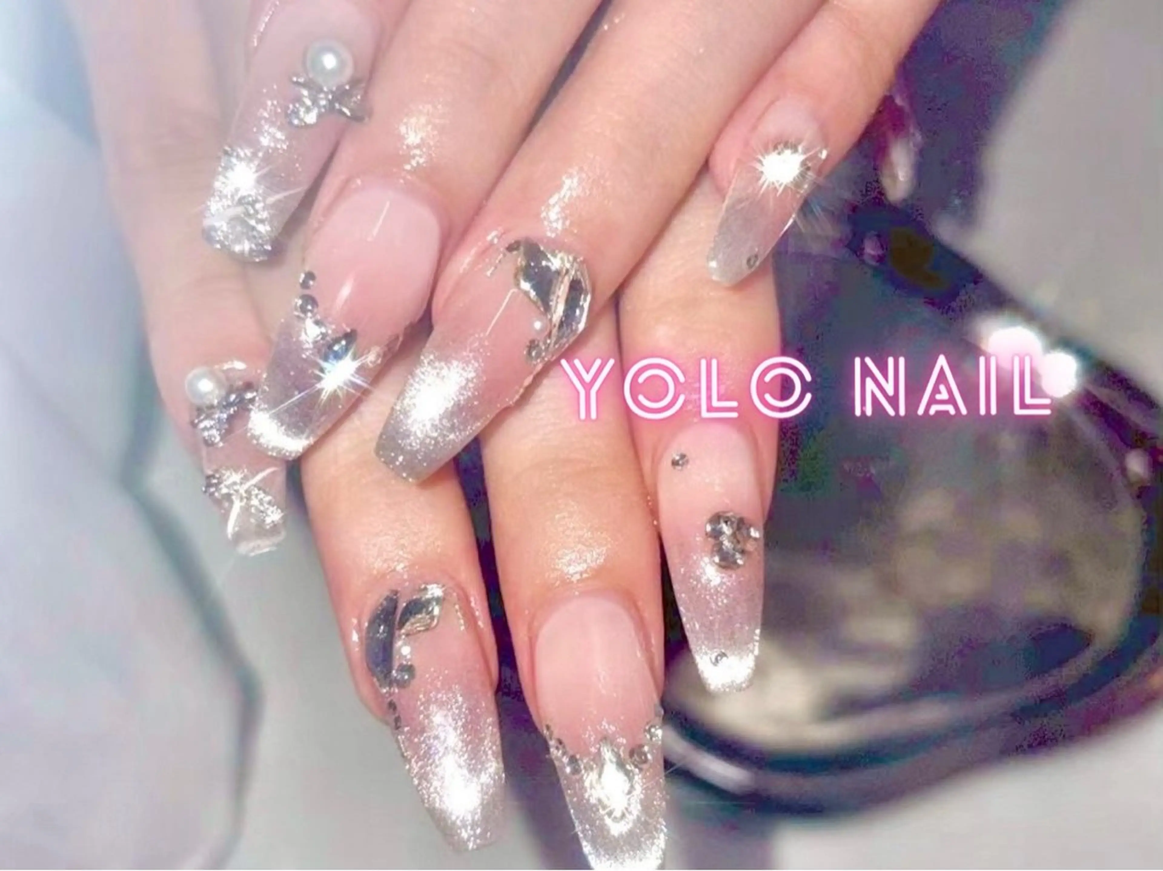 ネイル 持ち込み ハンドネイル YOLONAIL心斎橋店所属・田本 和音のネイルデザイン