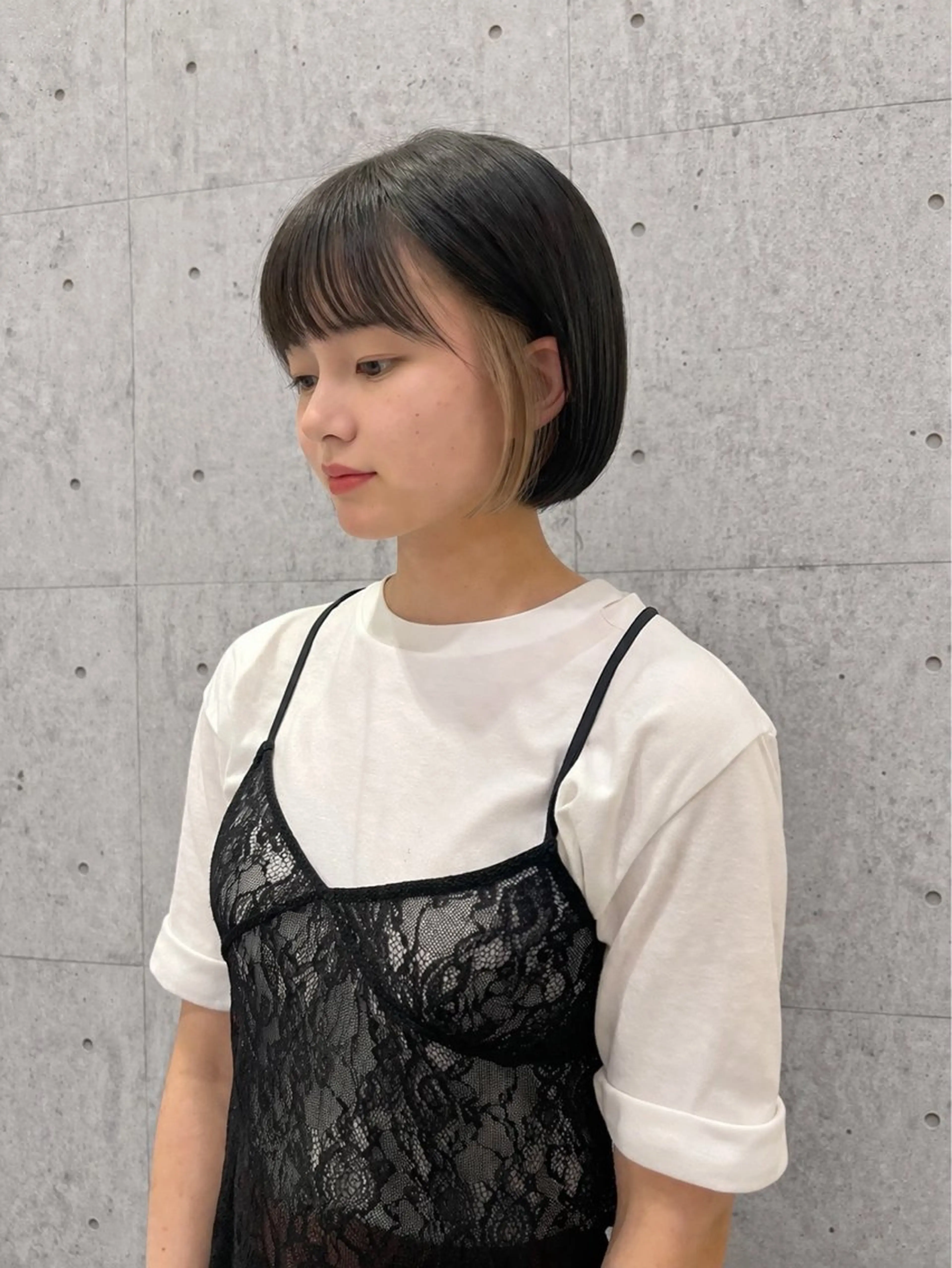 ショート 似合わせヘア🤎透明 感カラー🤎MIKAのヘアスタイル