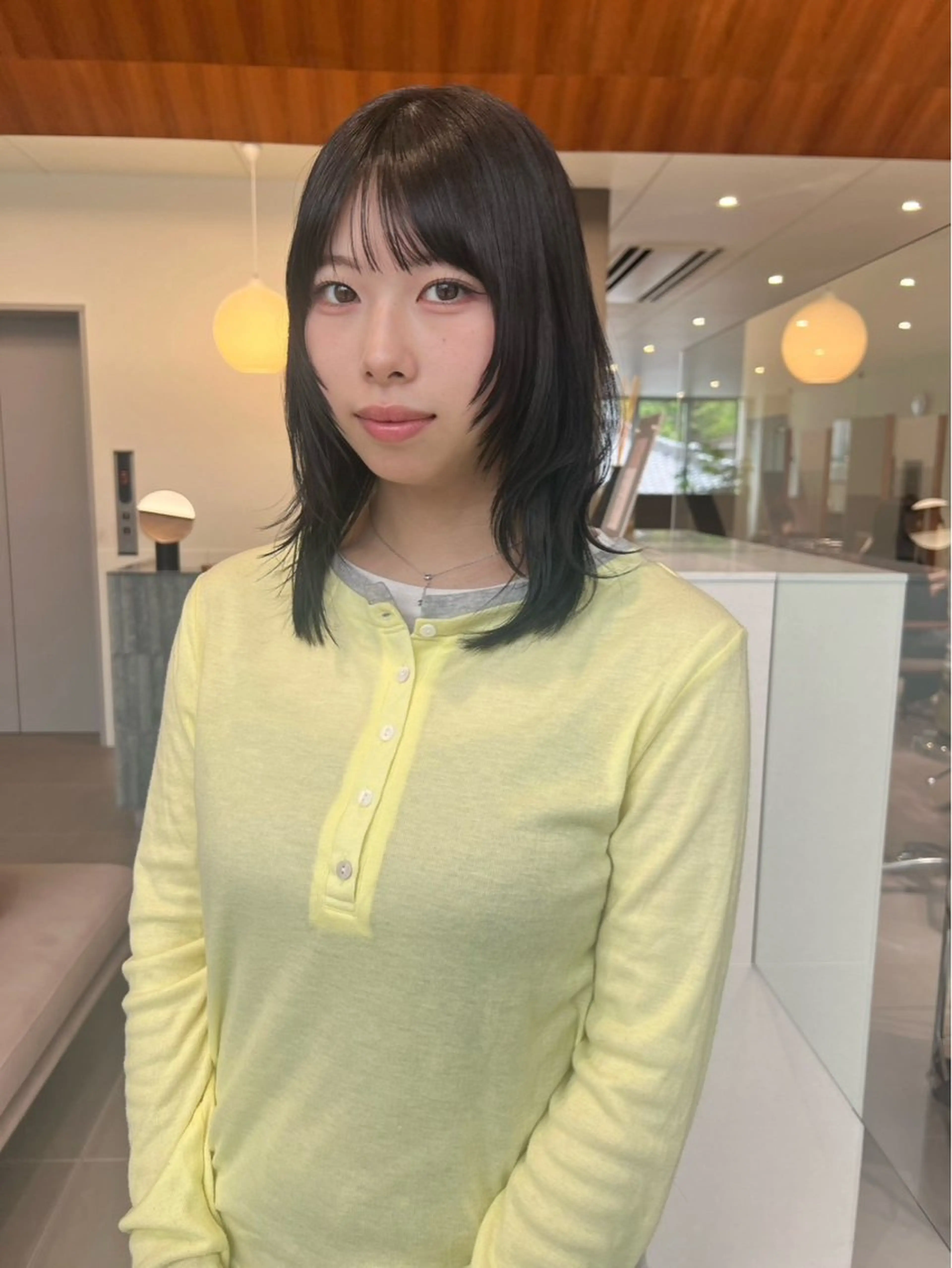 【🎀当日限定🎀】カット＋カラー＋3STEPトリートメント❄️学割/レイヤーカット/オージュア/名古屋/髪質改善の写真