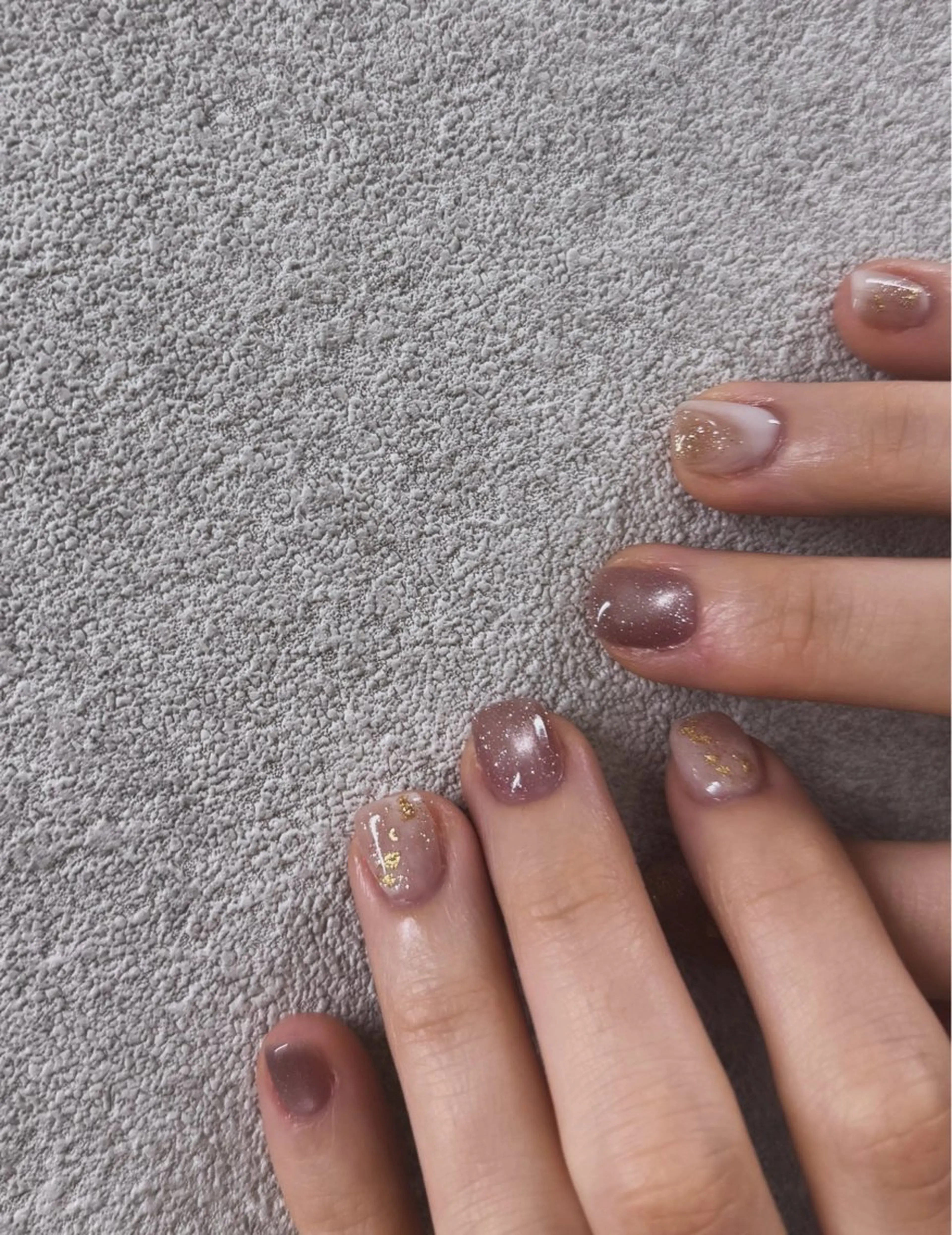 ネイル ジェルネイル パラジェル ショートネイル Ihoji Hotaruのネイルデザイン