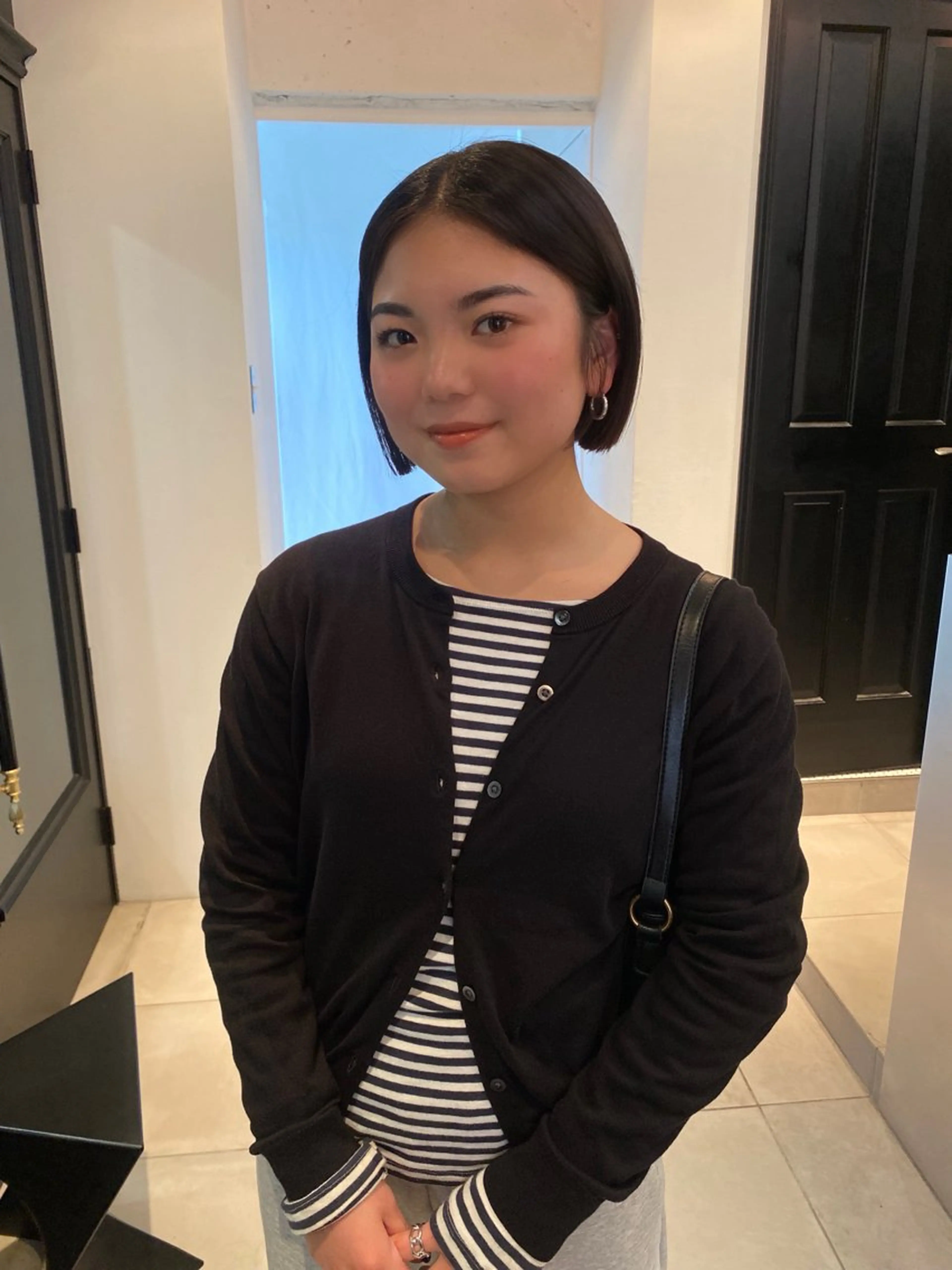 ショート riria/ボブ /透明感カラー🎀のヘアスタイル