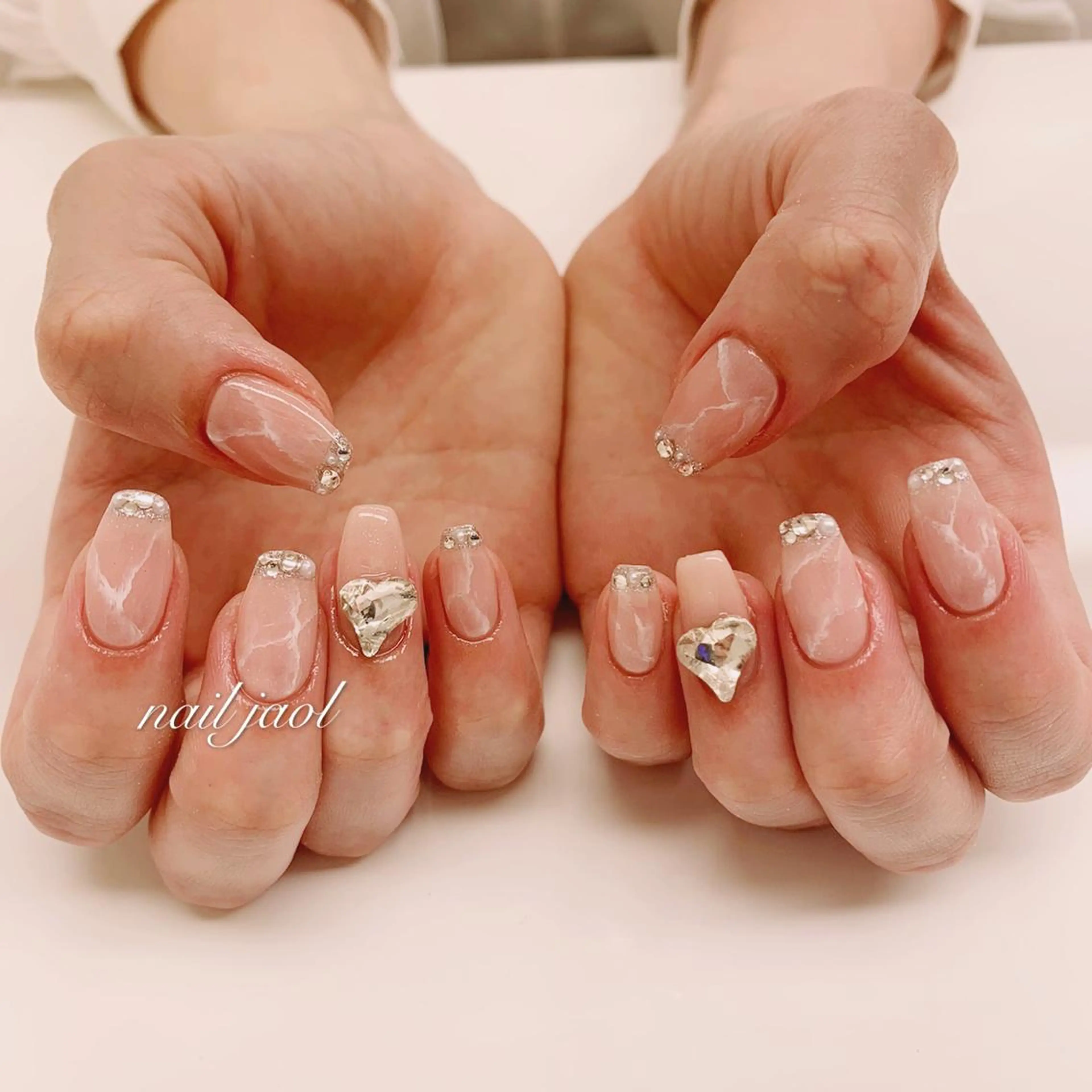 セミロング ネイルJaol 池袋のネイルデザイン