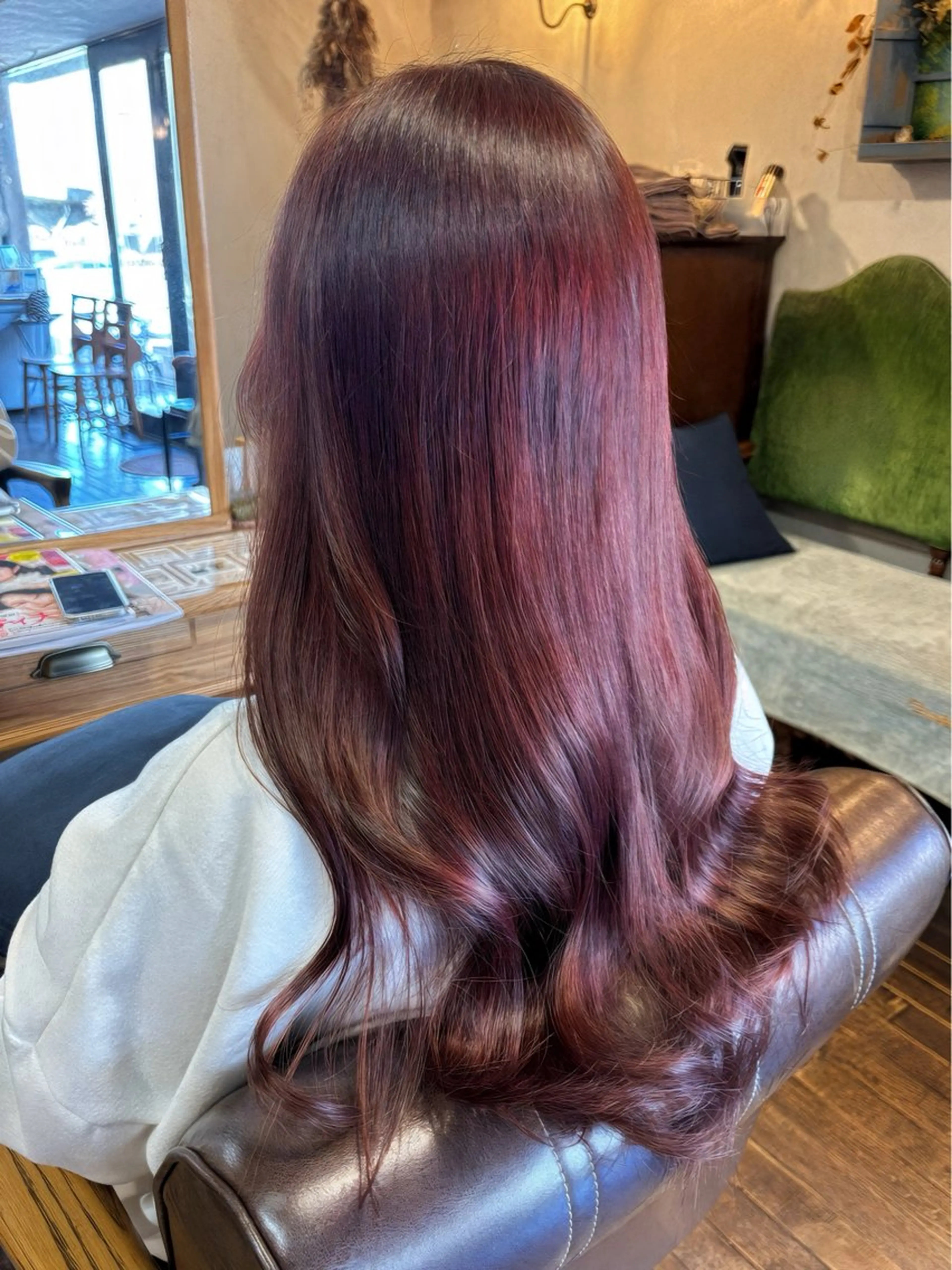 カラー アカリ😸🫶 カラーリスト🧡のヘアスタイル