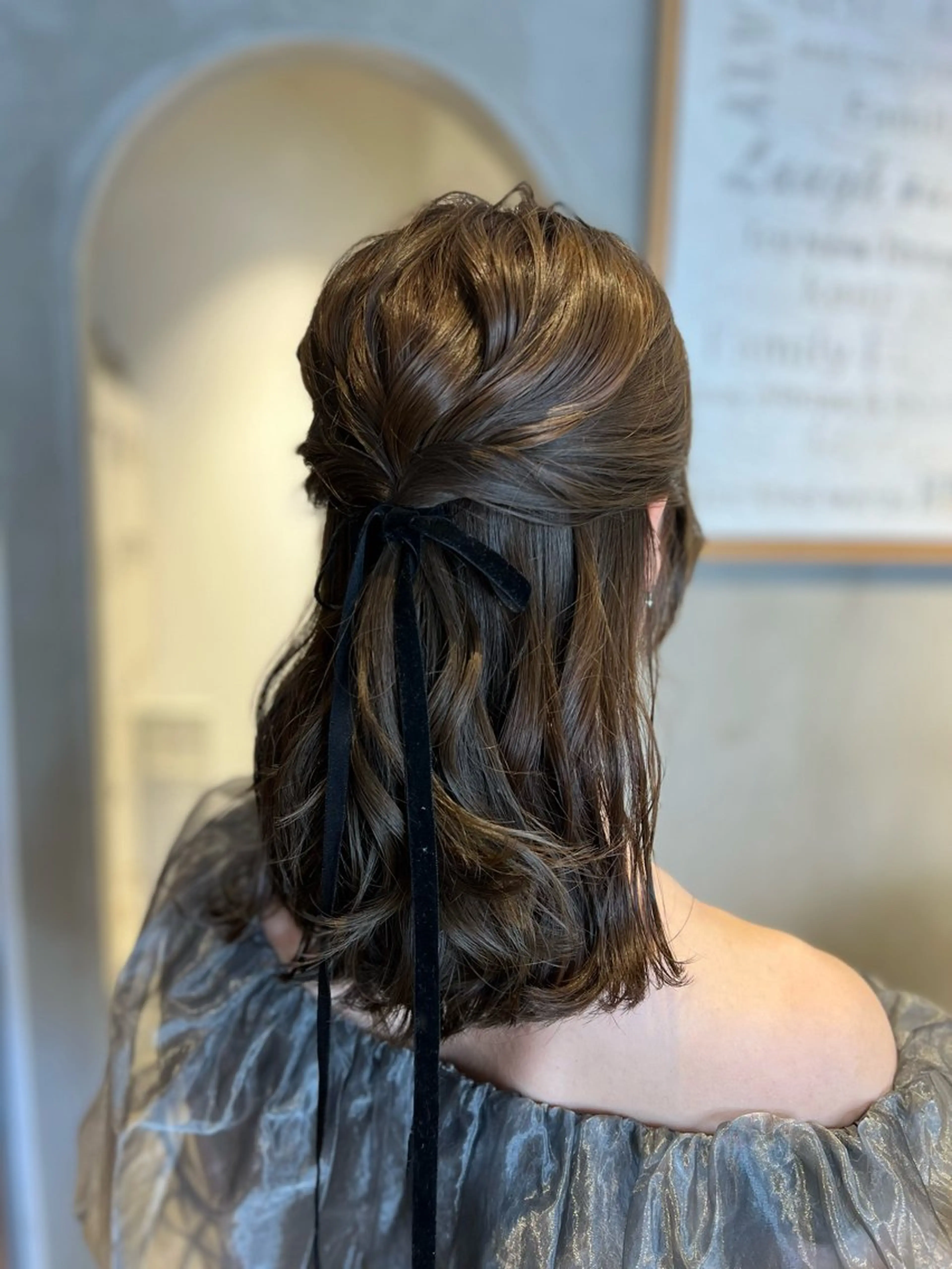 お呼ばれヘアセットの写真