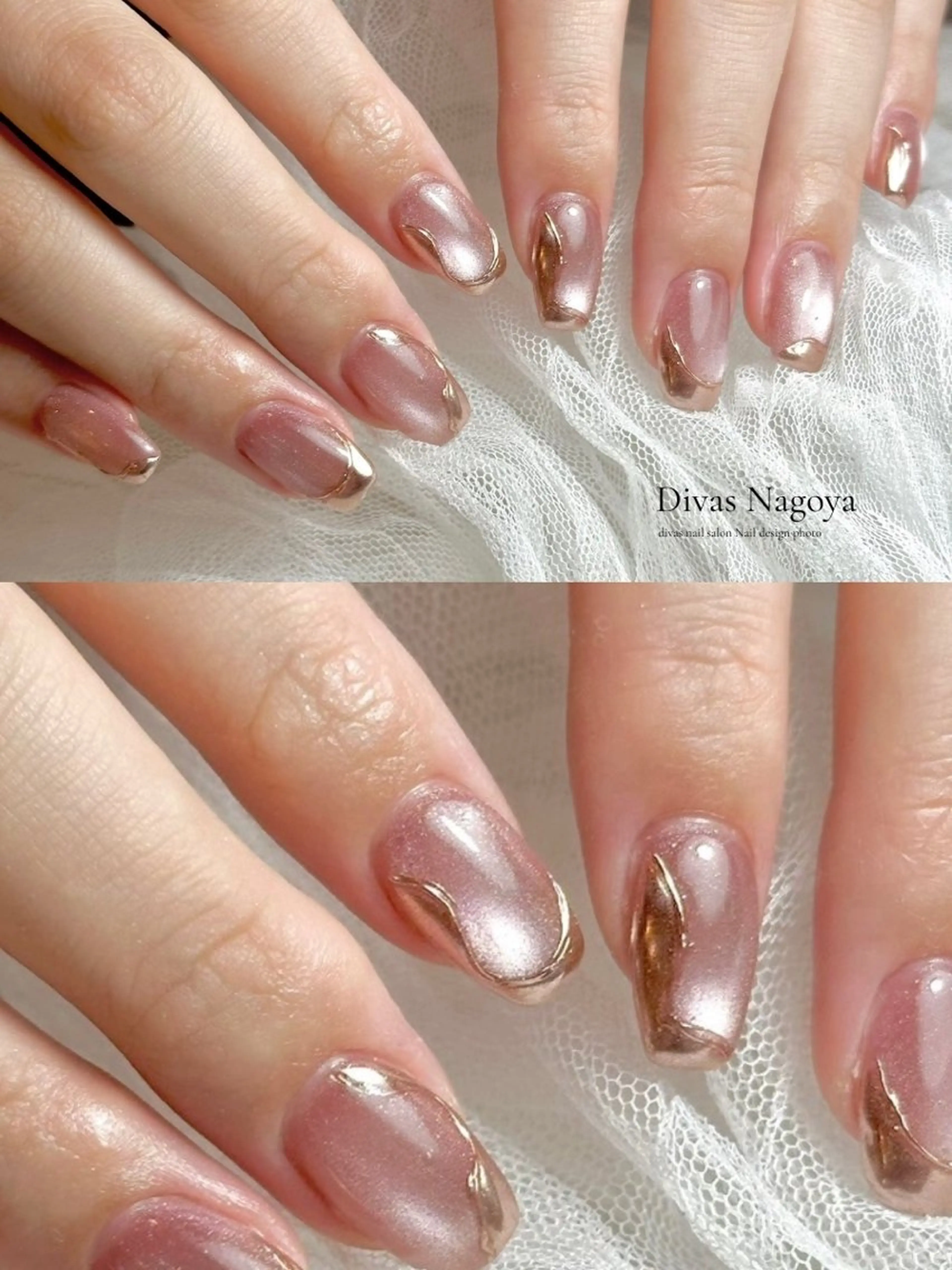 ネイル アートネイル 韓国ネイル マットネイル ミラーネイル ニュアンスネイル 🎀 D.d _nailのネイルデザイン