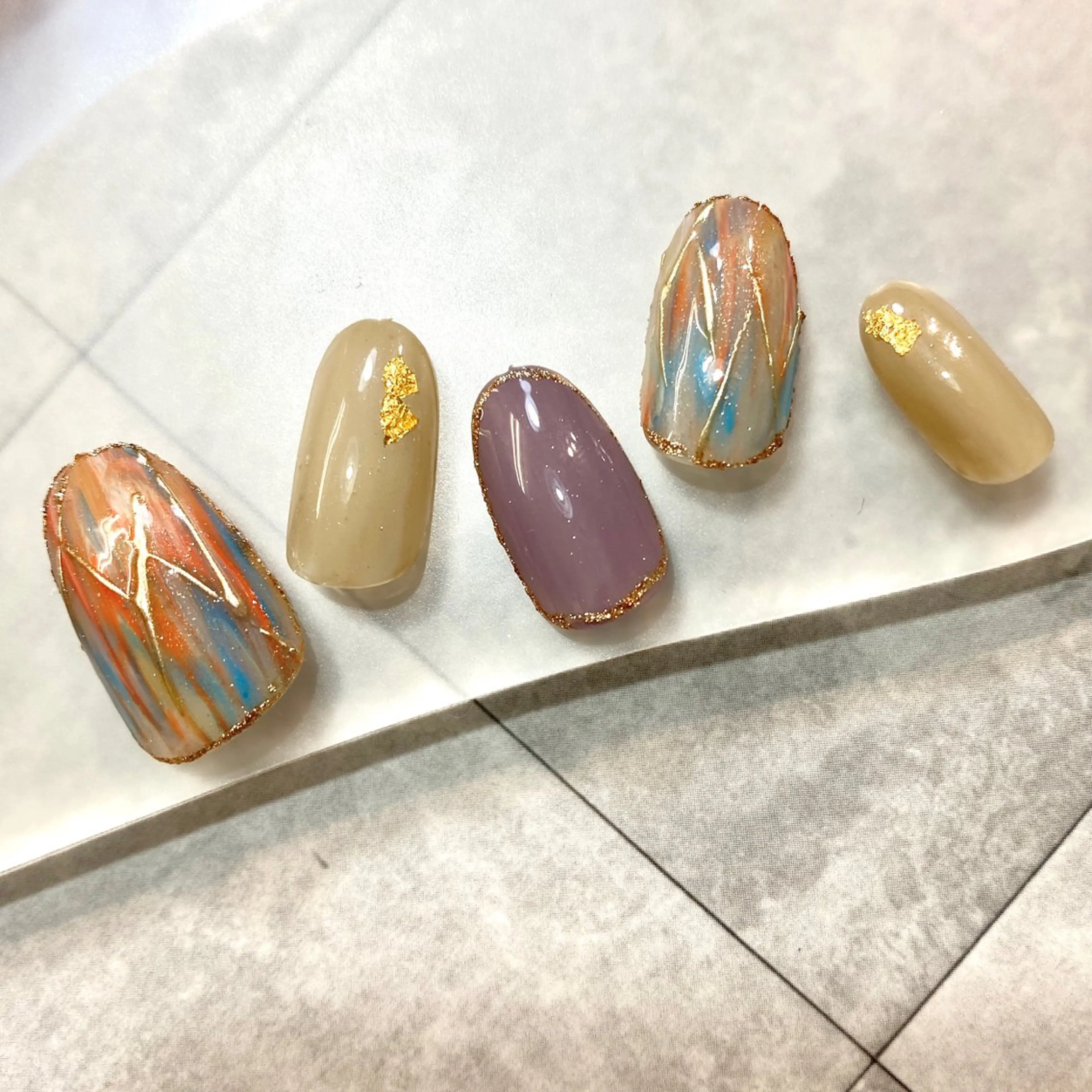 ネイル nail salon ily 武蔵新城のネイルデザイン