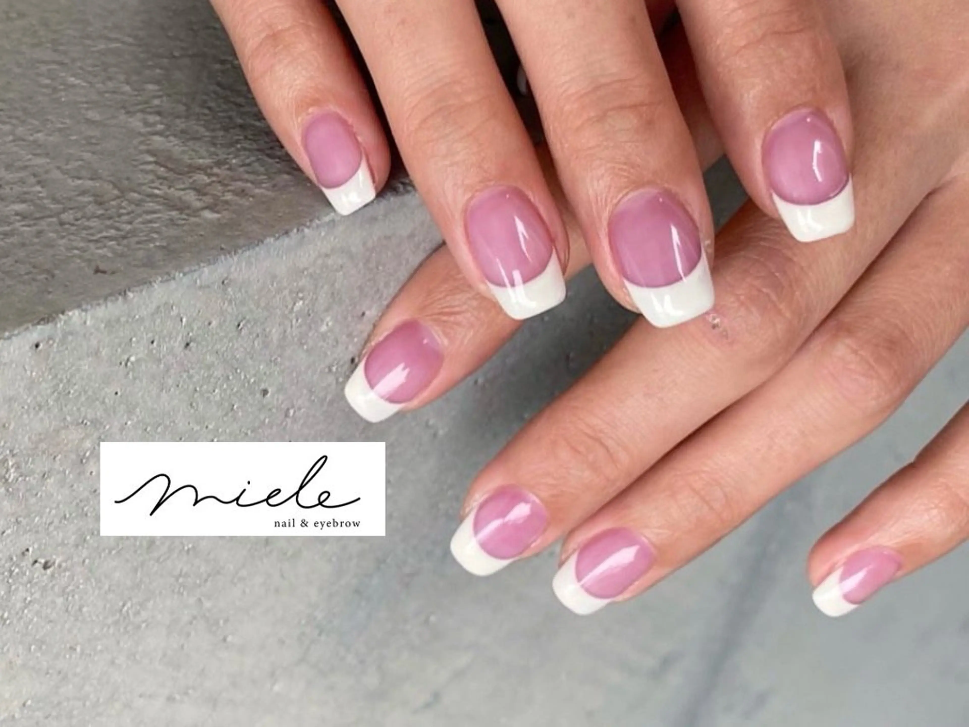 ネイル ハンドネイル miele【ミエレ】 海外シンプルデザインのネイルデザイン