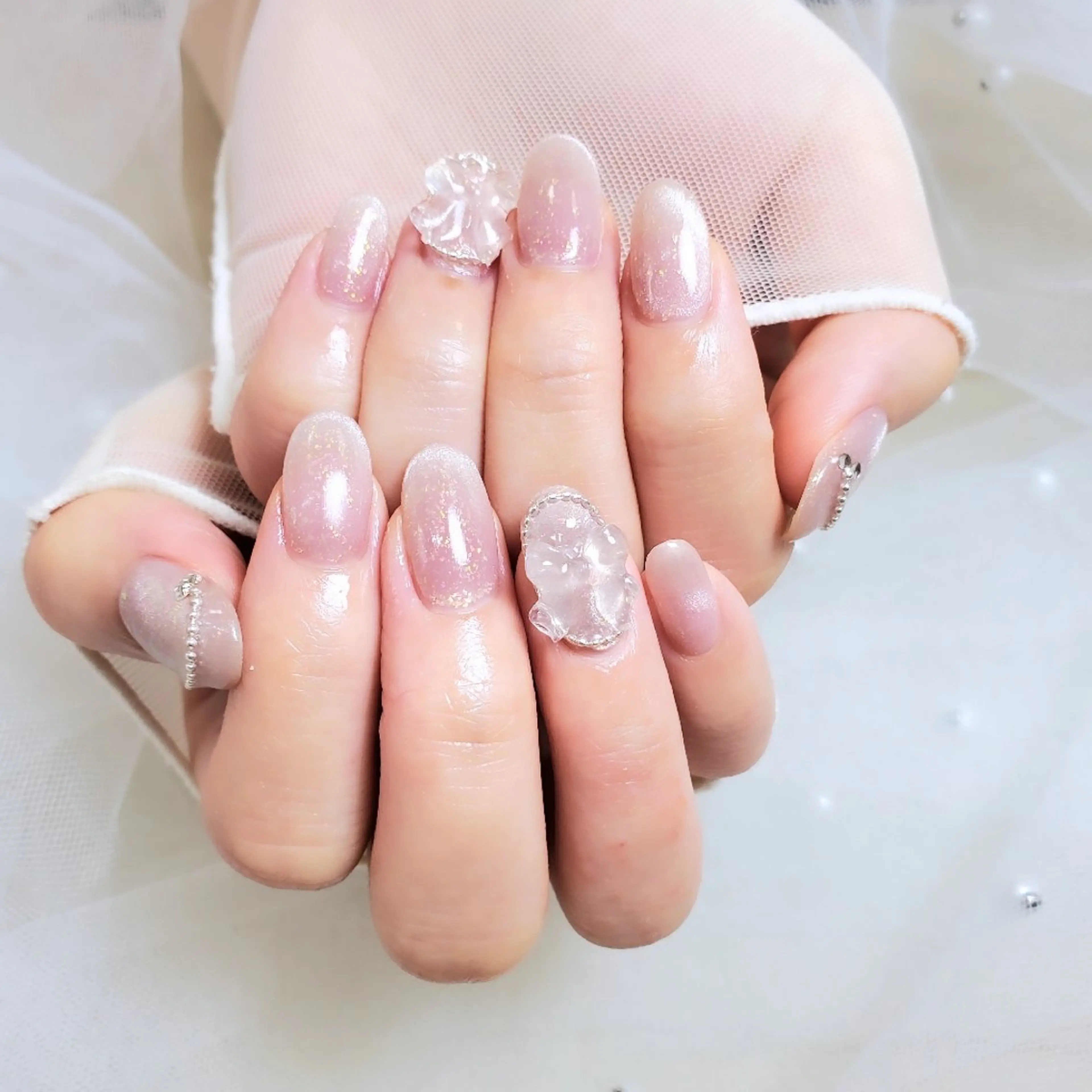 ネイル e_nail🍀自宅 サロン八潮eri☆　のネイルデザイン