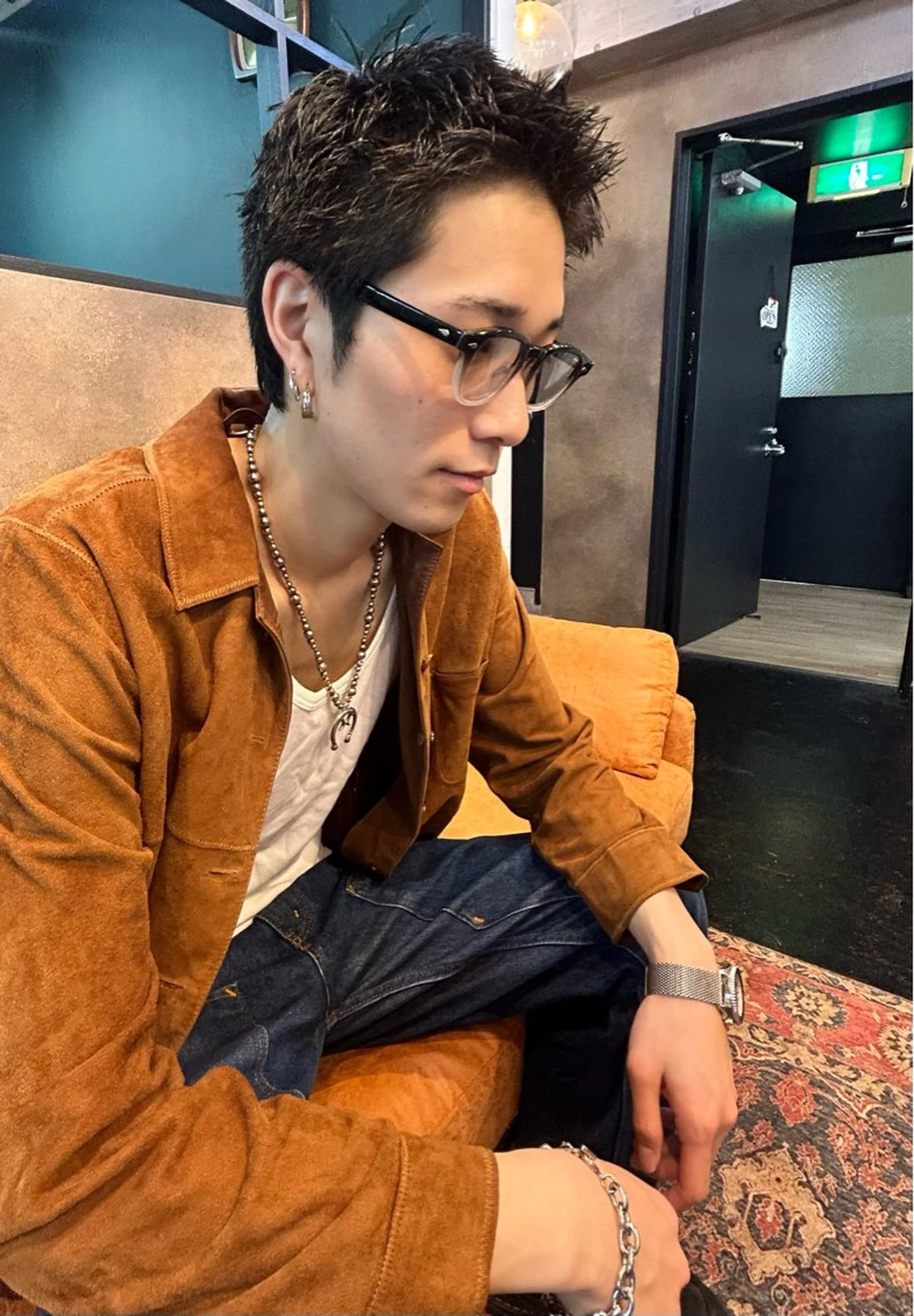 メンズ 刈り上げ メンズベリーショート カット トリートメント kazuki iconのヘアスタイル