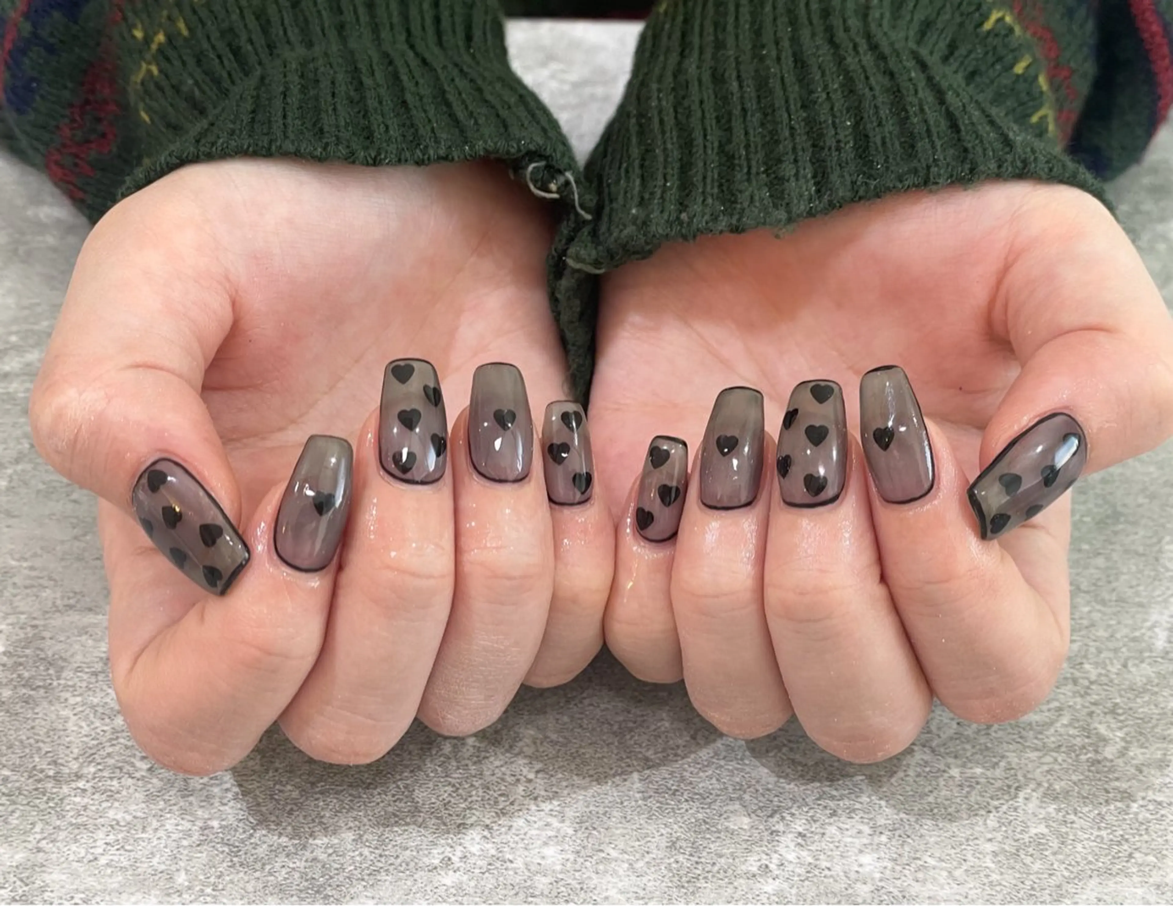 ネイル ハンドネイル nail salon Luanaのネイルデザイン