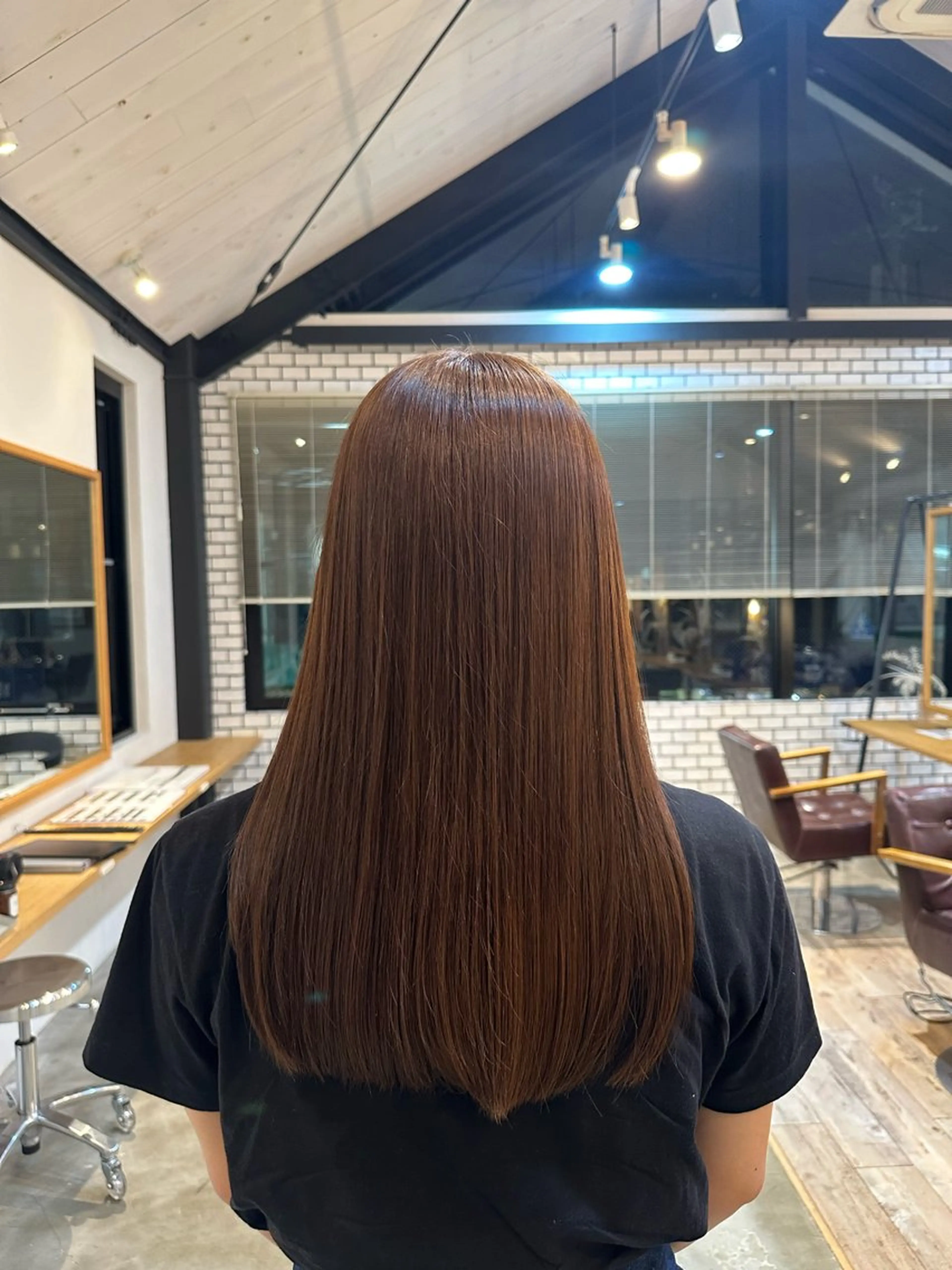 ロング カラー reefur マリナのヘアスタイル