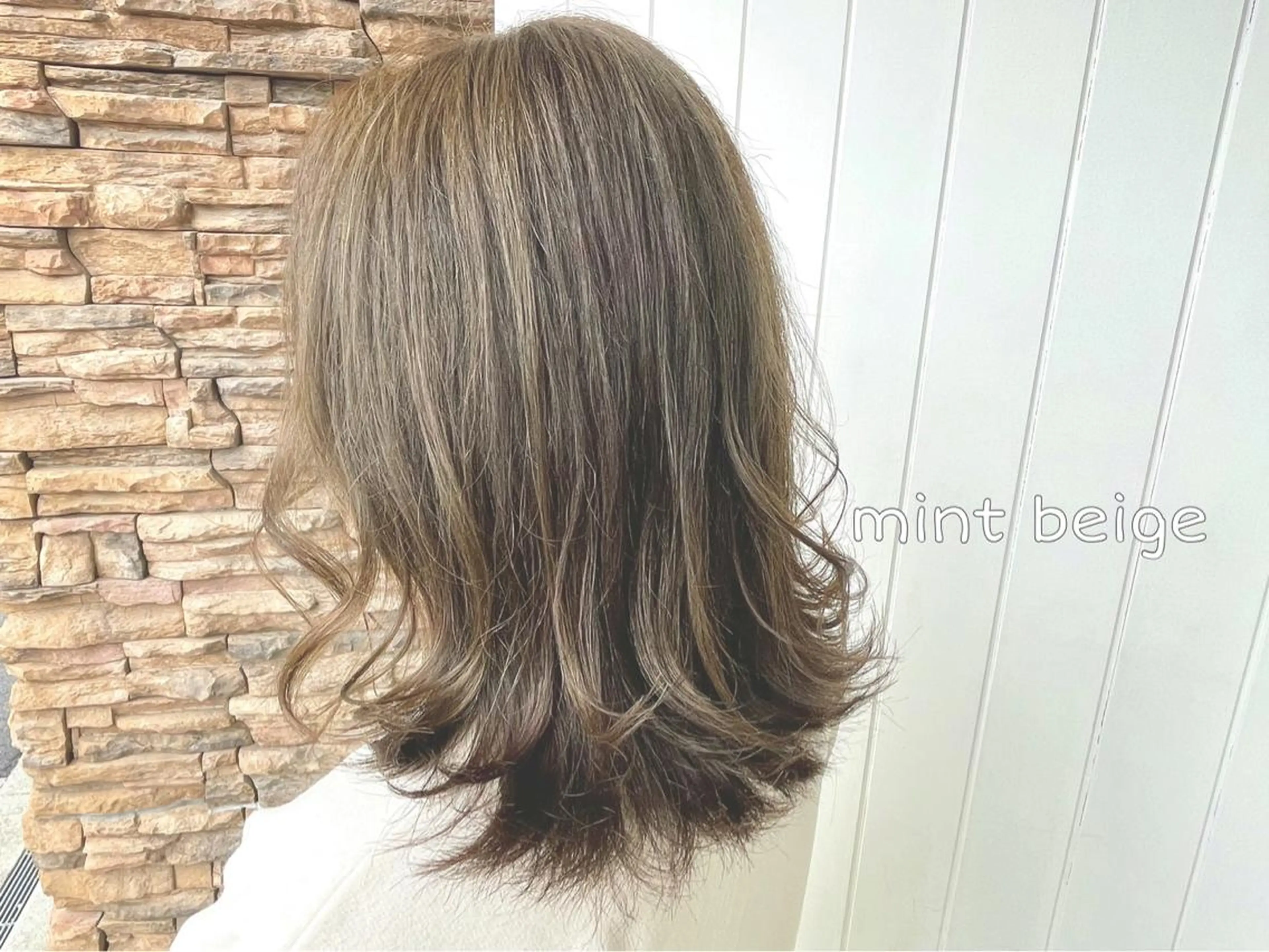 ミディアム カラー 髪質改善✨️透明感カ ラー✧*。山下さいみのヘアスタイル