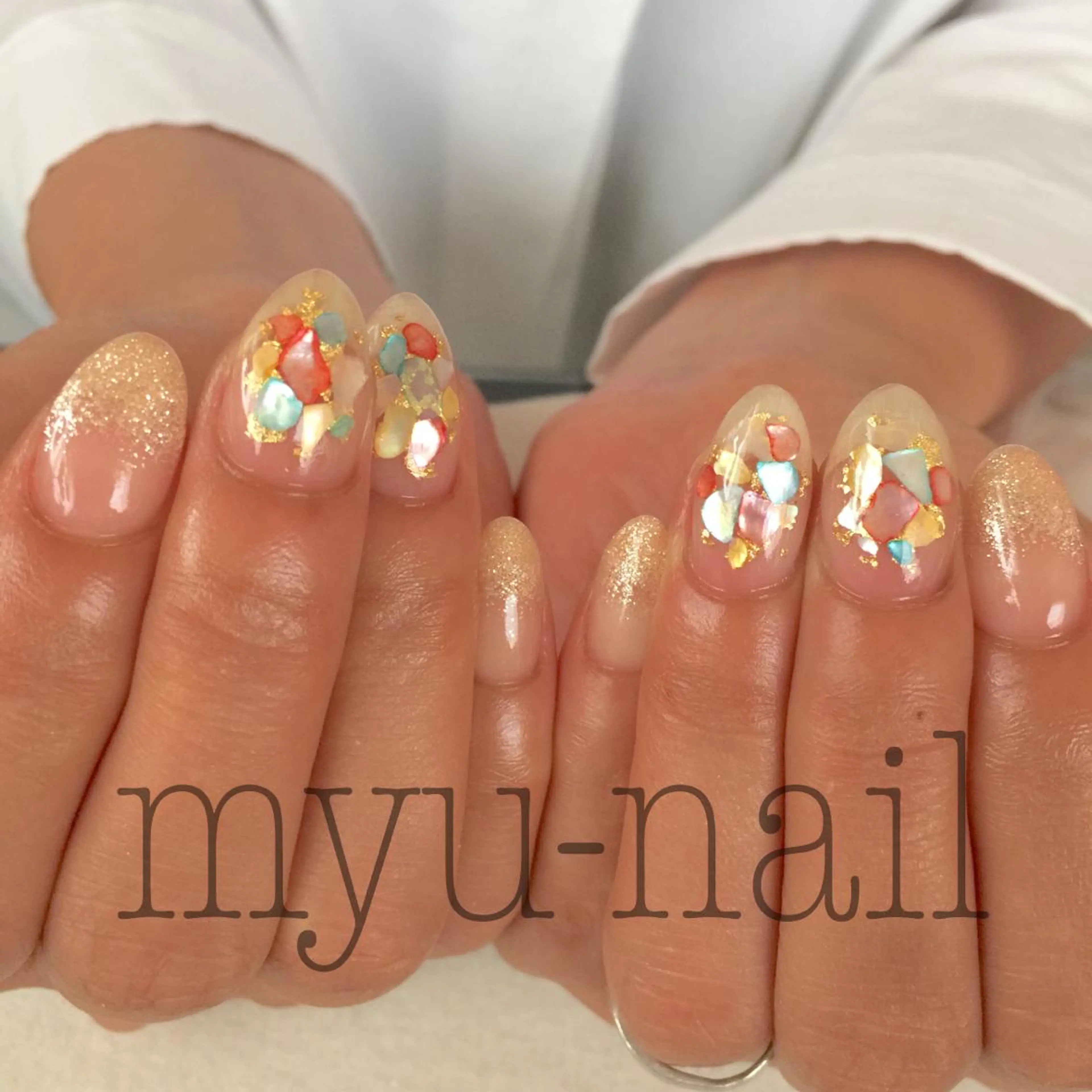 ネイル ハンドネイル ホームサロン myu-nailのネイルデザイン