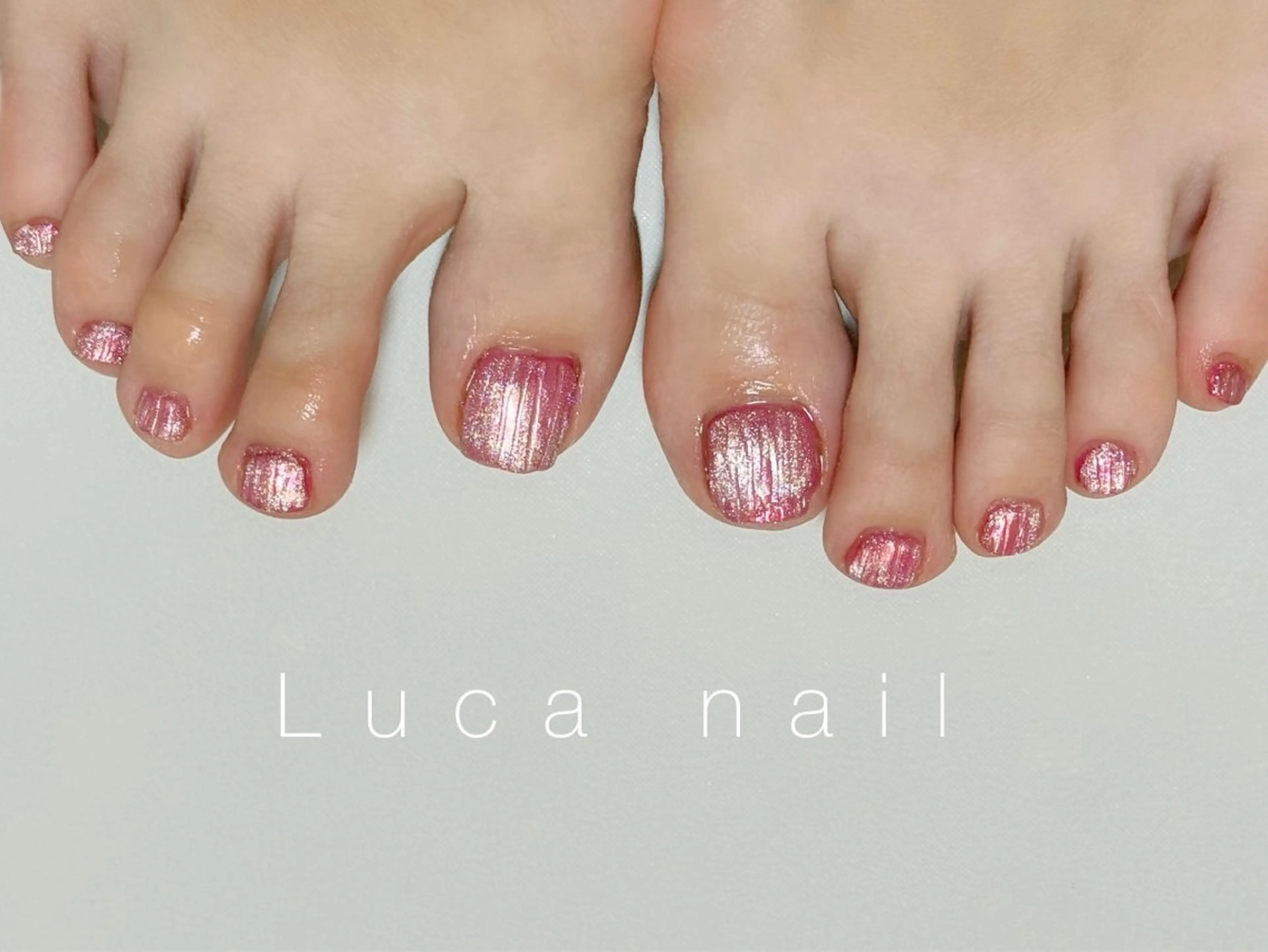 ネイル フットネイル フットネイル Luca nailのネイルデザイン