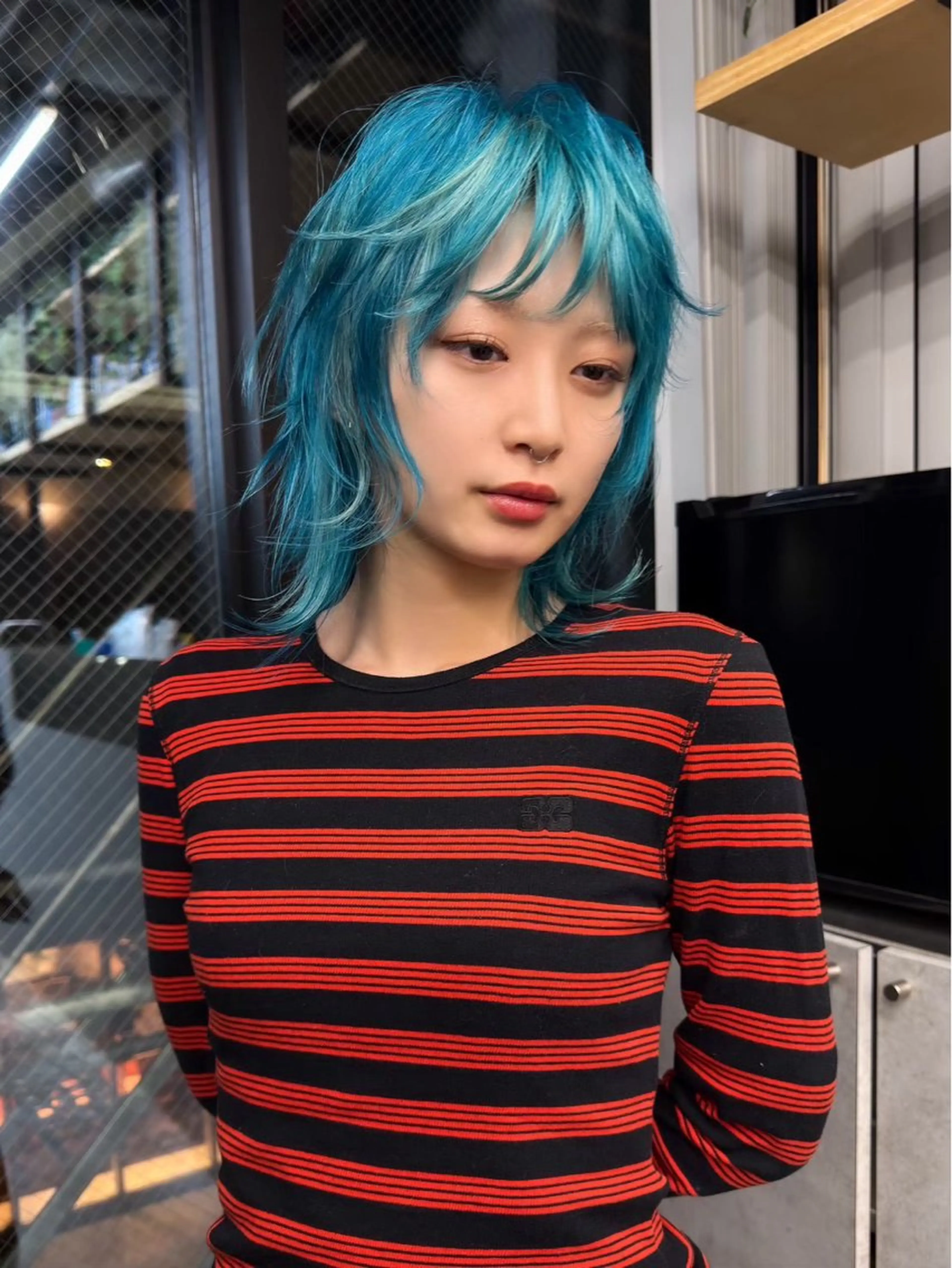 ミディアム ヘッドスパ ･*·̩͙꒰ঌ RIN໒꒱·̩͙⋆.のヘアスタイル