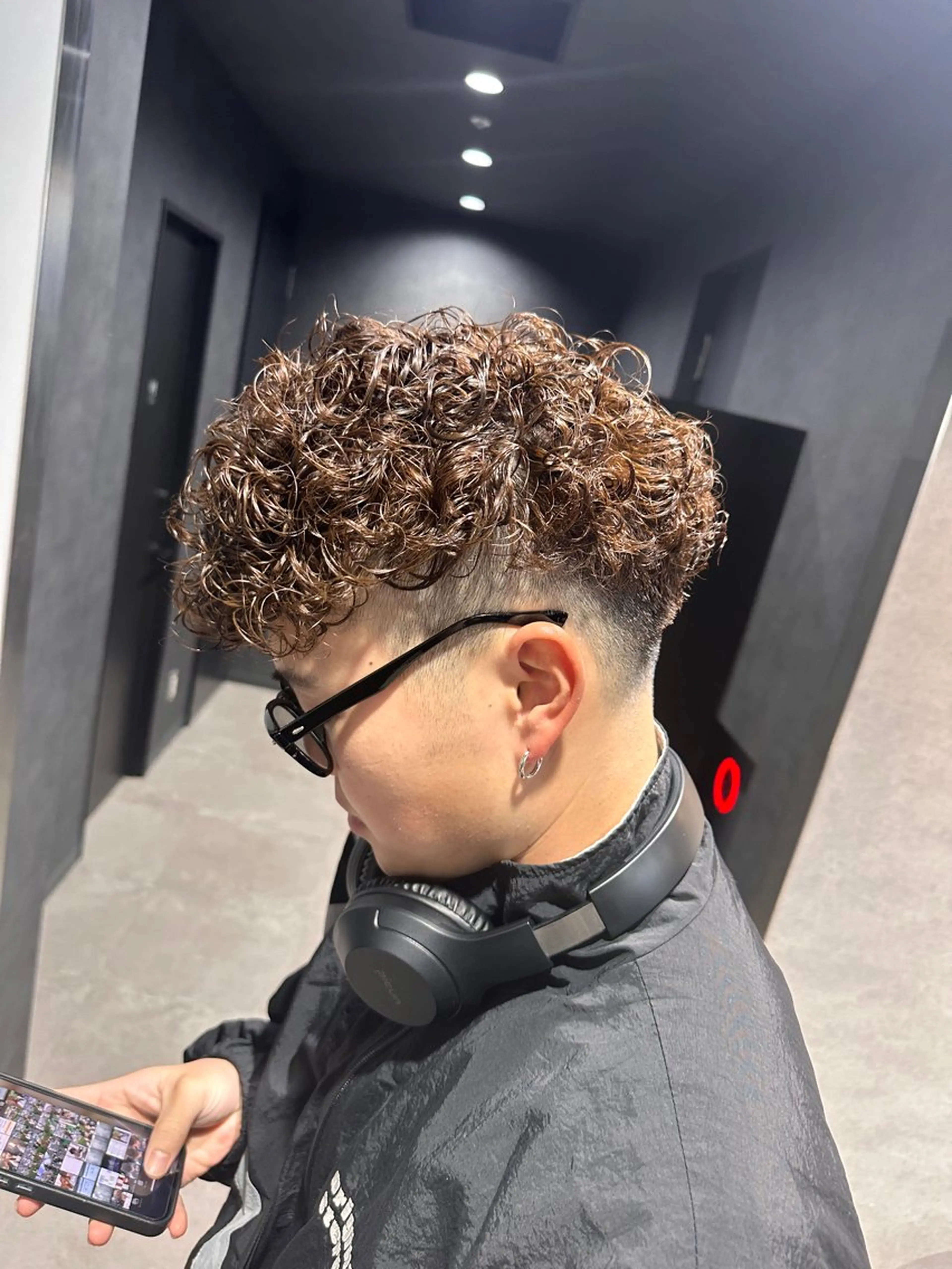 ショート パーマ メンズ 【メンズサロン】 BLUCK 横浜のヘアスタイル