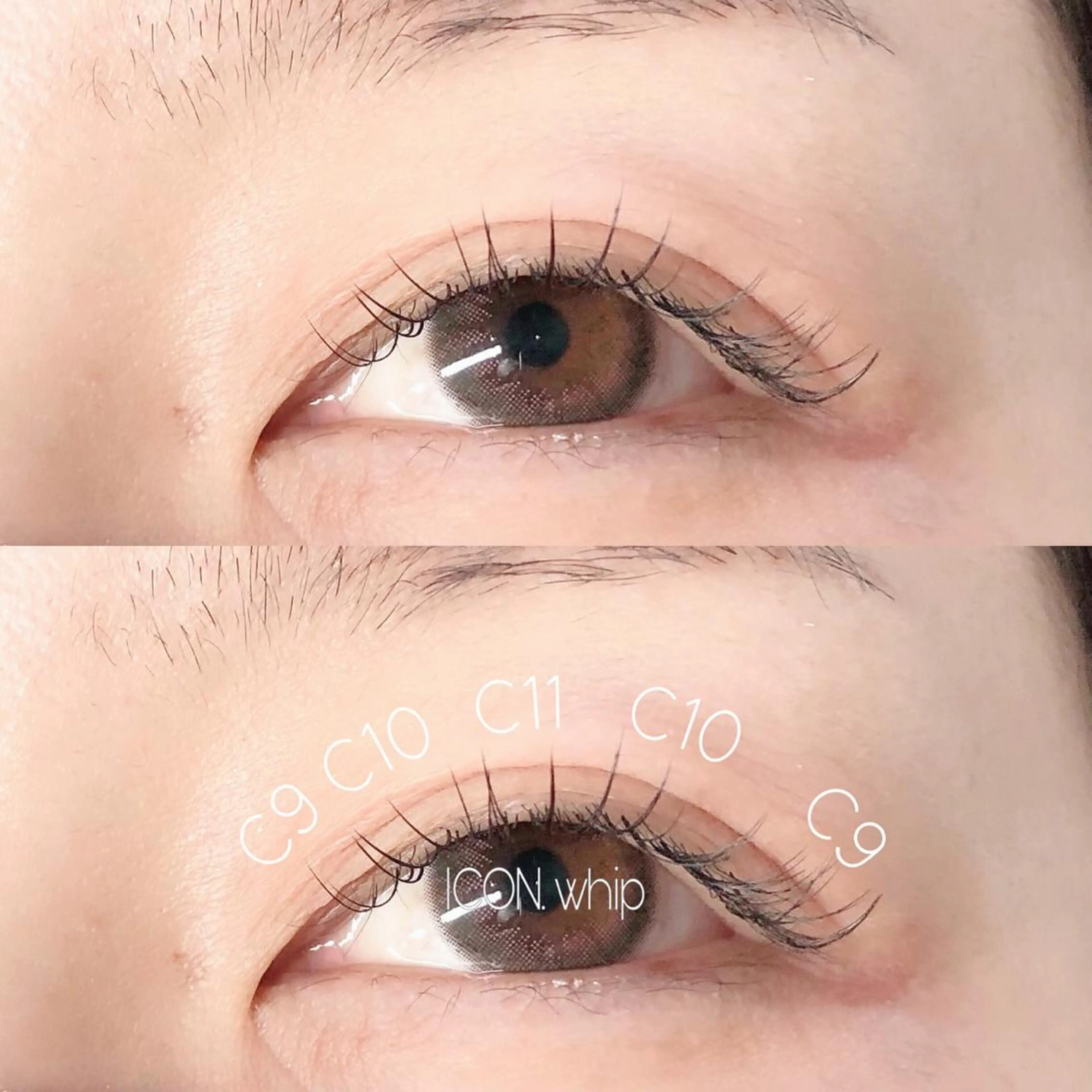 マツエク・マツパ ICON.whip所属・Aya ICON.whipのマツエク・マツパデザイン