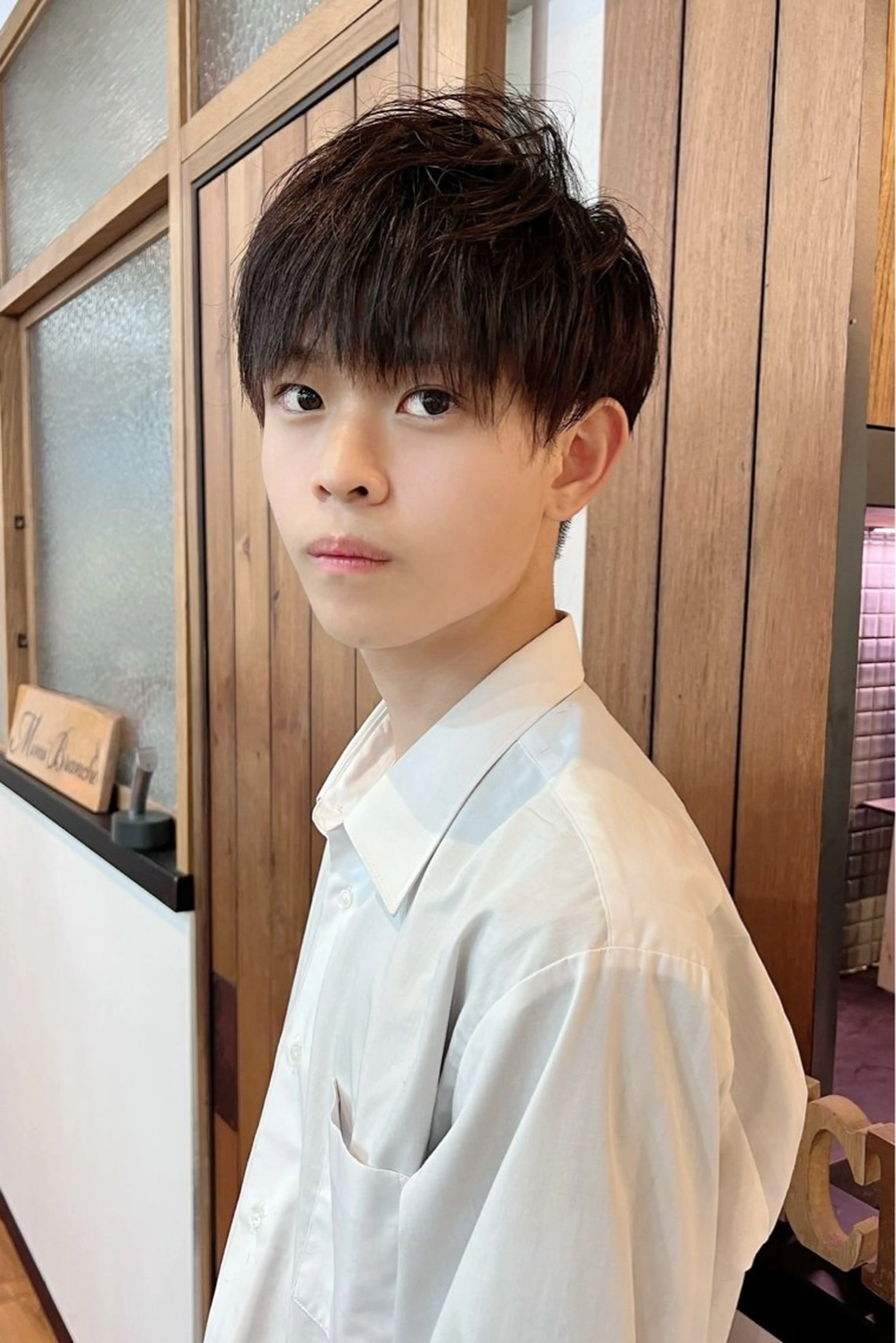 メンズ 森﨑 雅のヘアスタイル