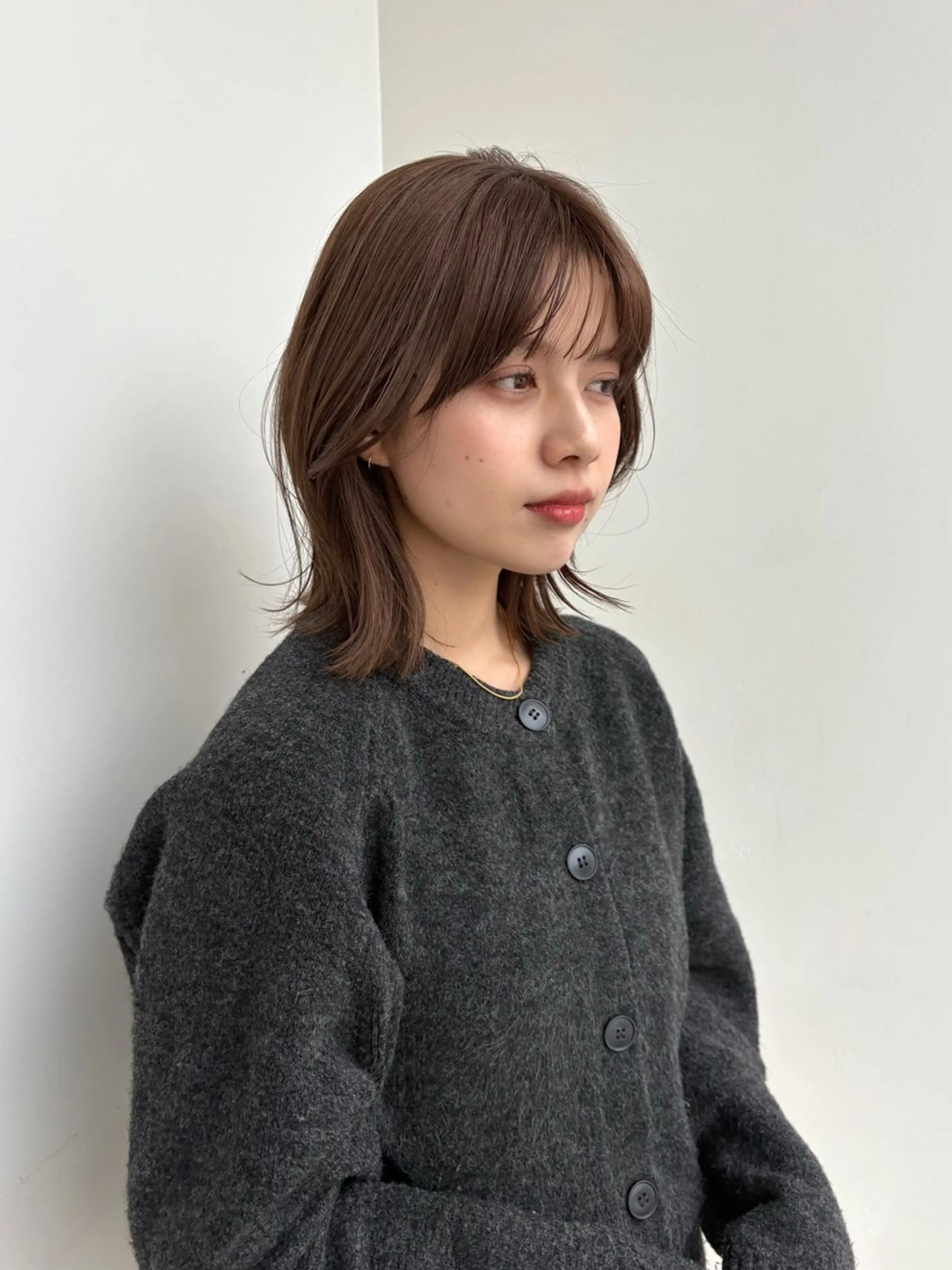 ショート 似合わせ/ベージュ /レイヤー/りほ🤍のヘアスタイル