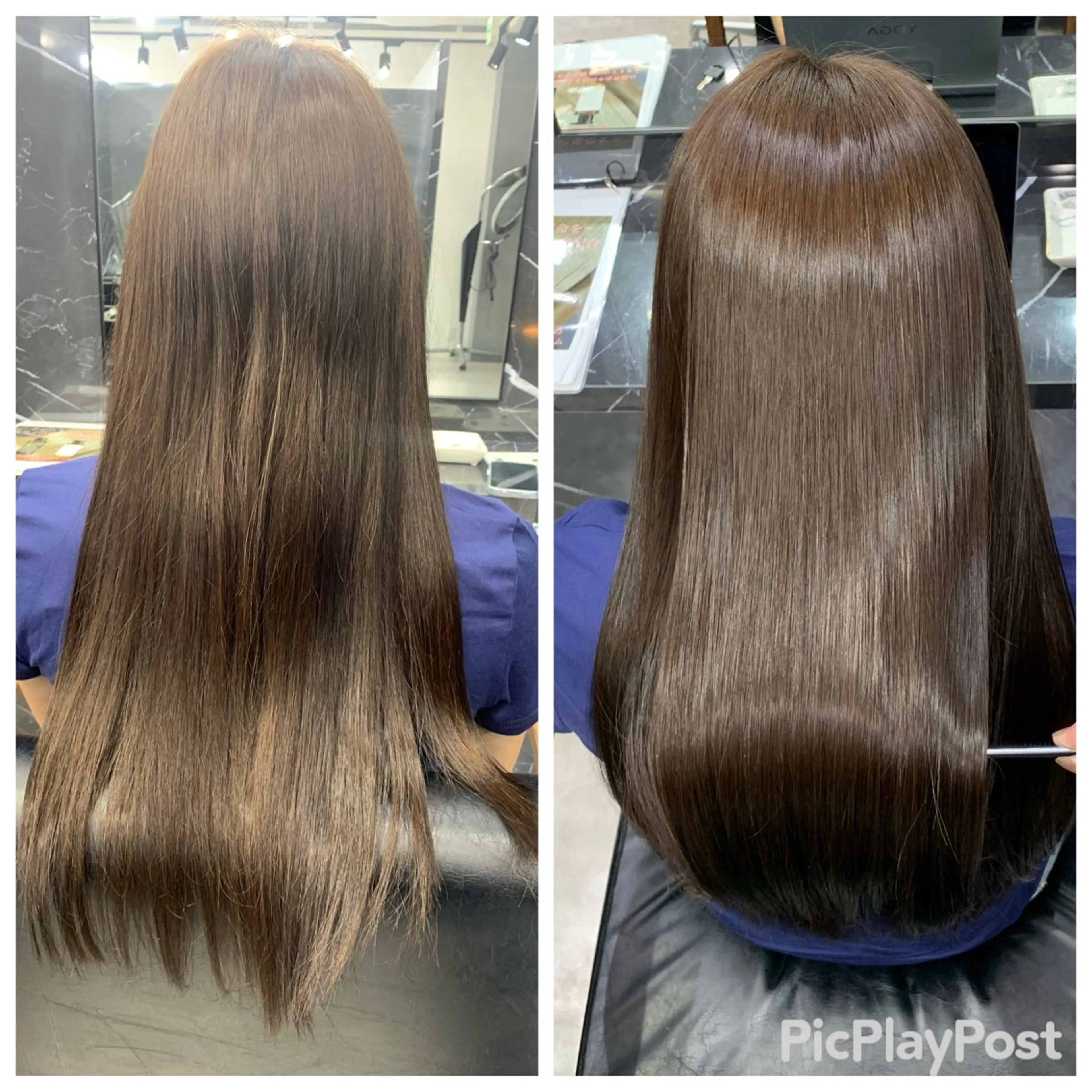 ロング 髪質改善 トリートメント 大西 魁知のヘアスタイル