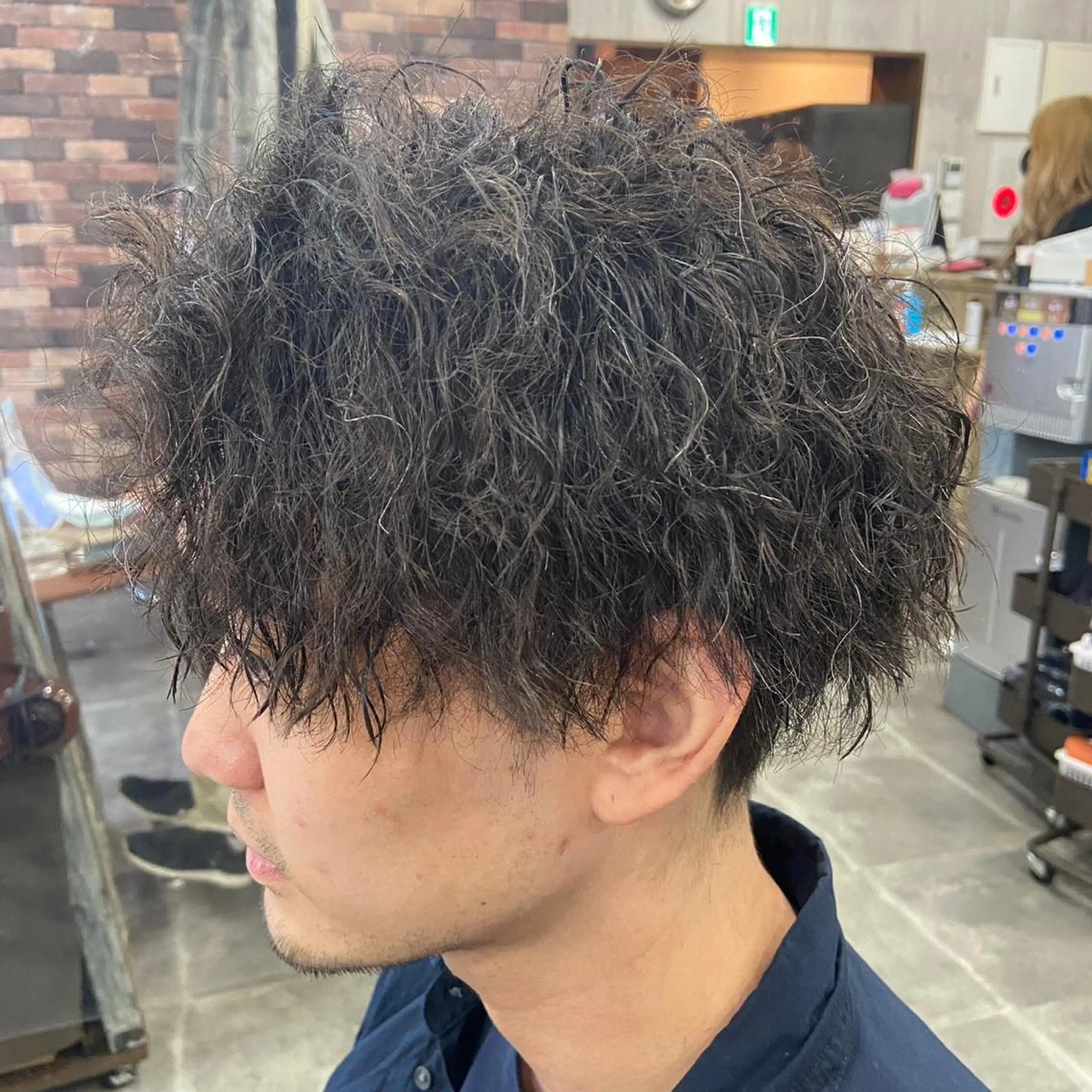 パーマ 🔷メンズ推し🔷 遠藤暖大のヘアスタイル
