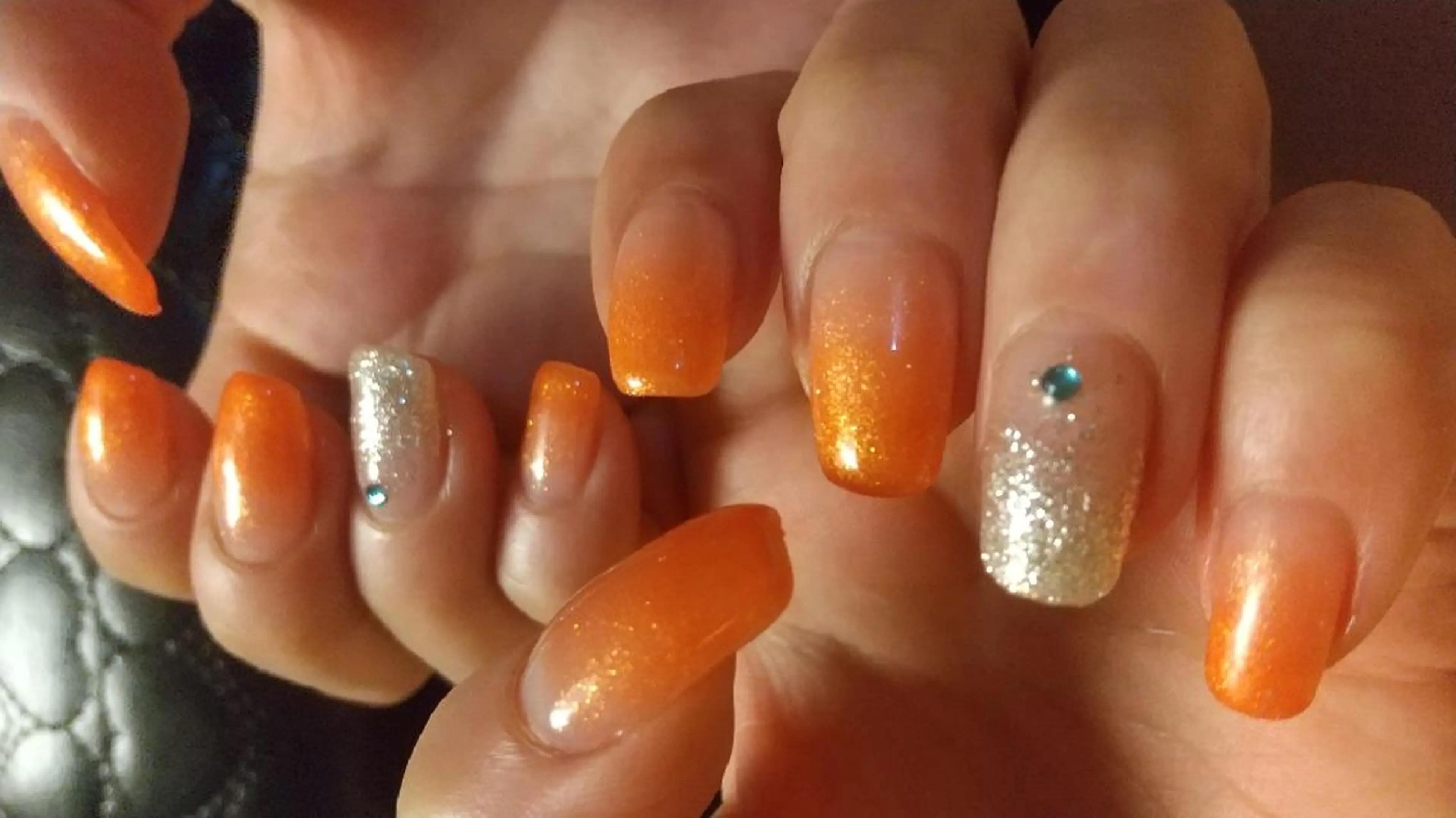 2色まで無料✨【ハンドグラデーション(オフ無し)+ドライケア】💅の写真