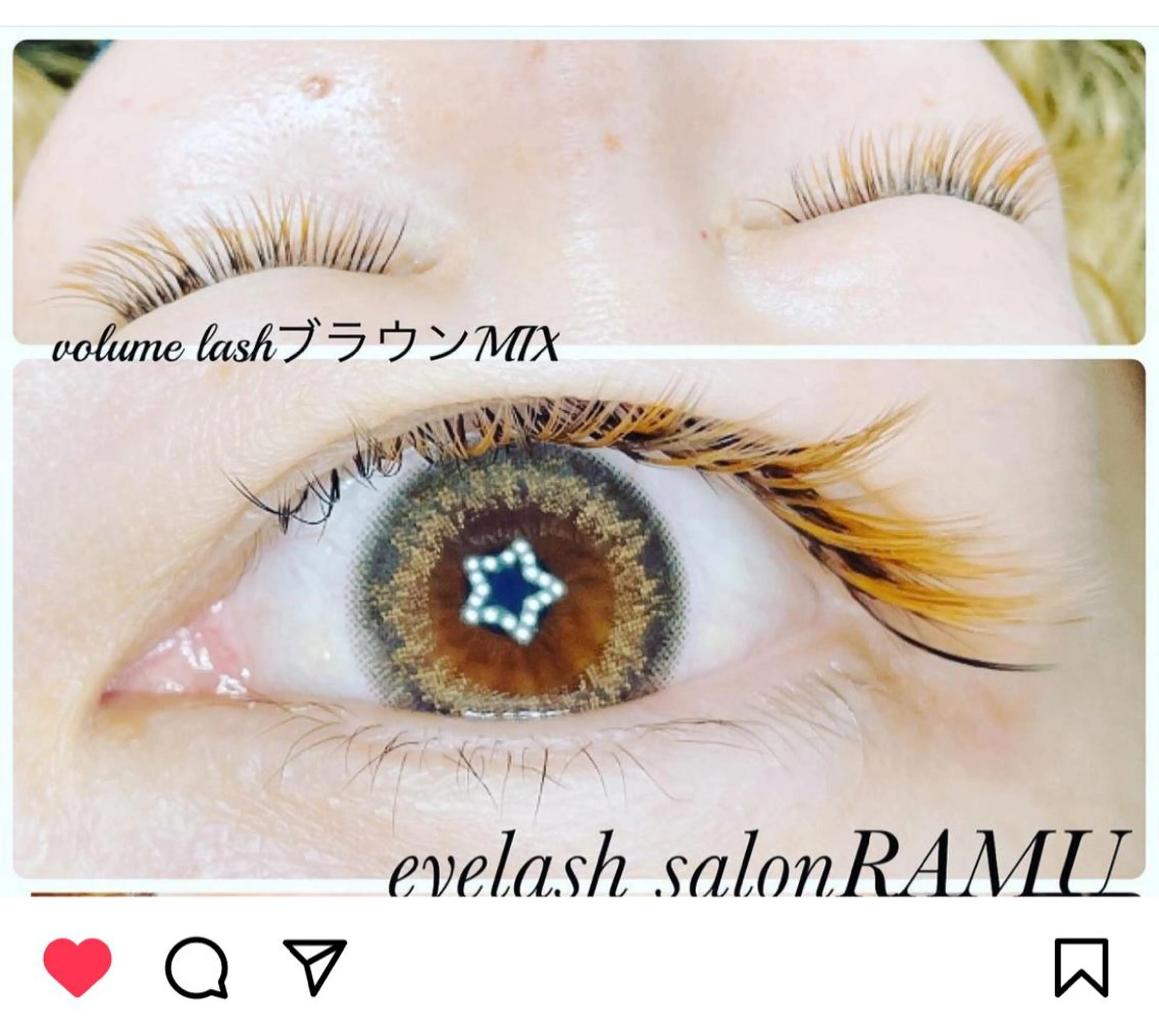 マツエク・マツパ 林 茉美のマツエク・マツパデザイン