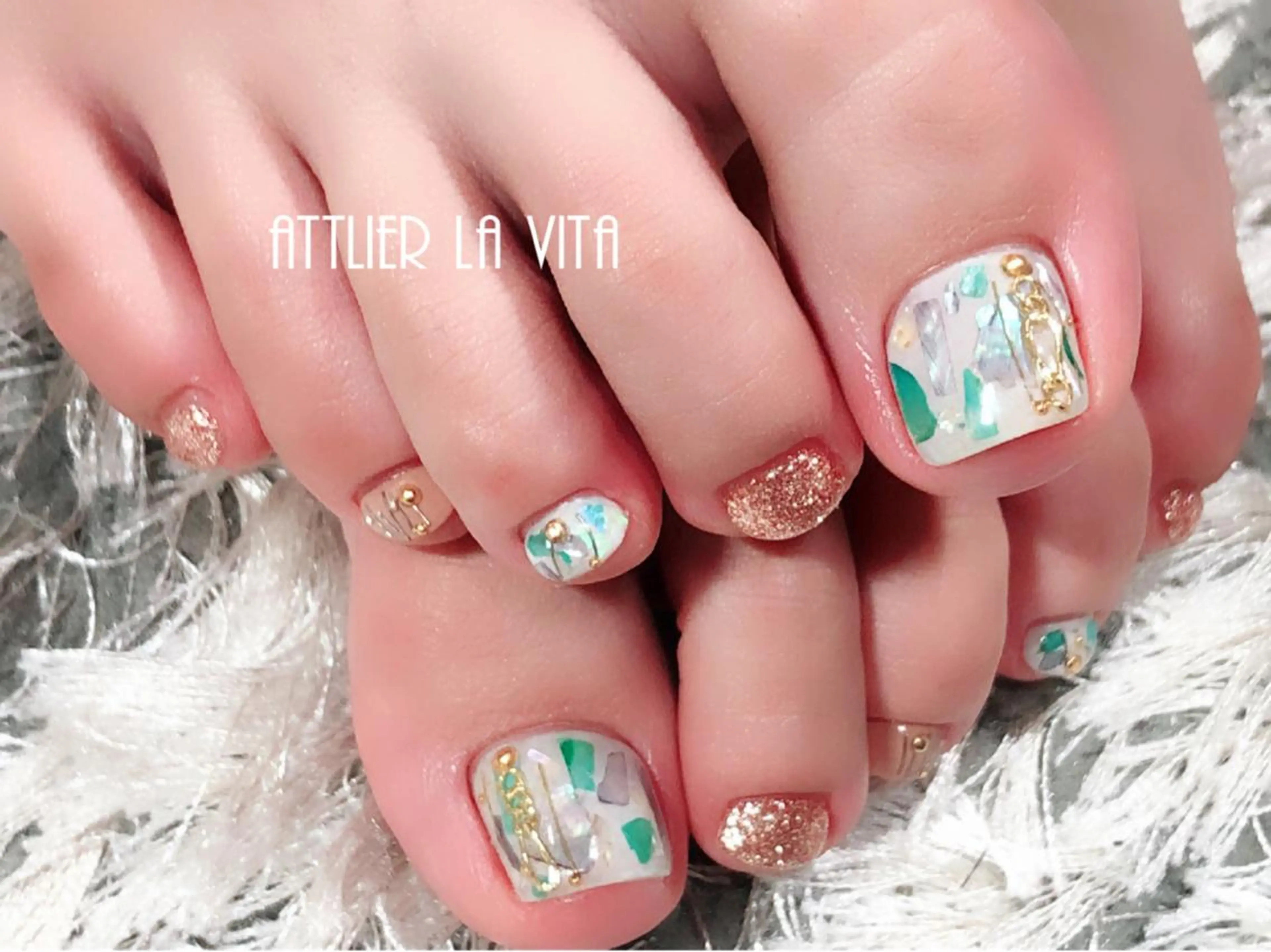 ネイル フットネイル lavita. mimuraのネイルデザイン