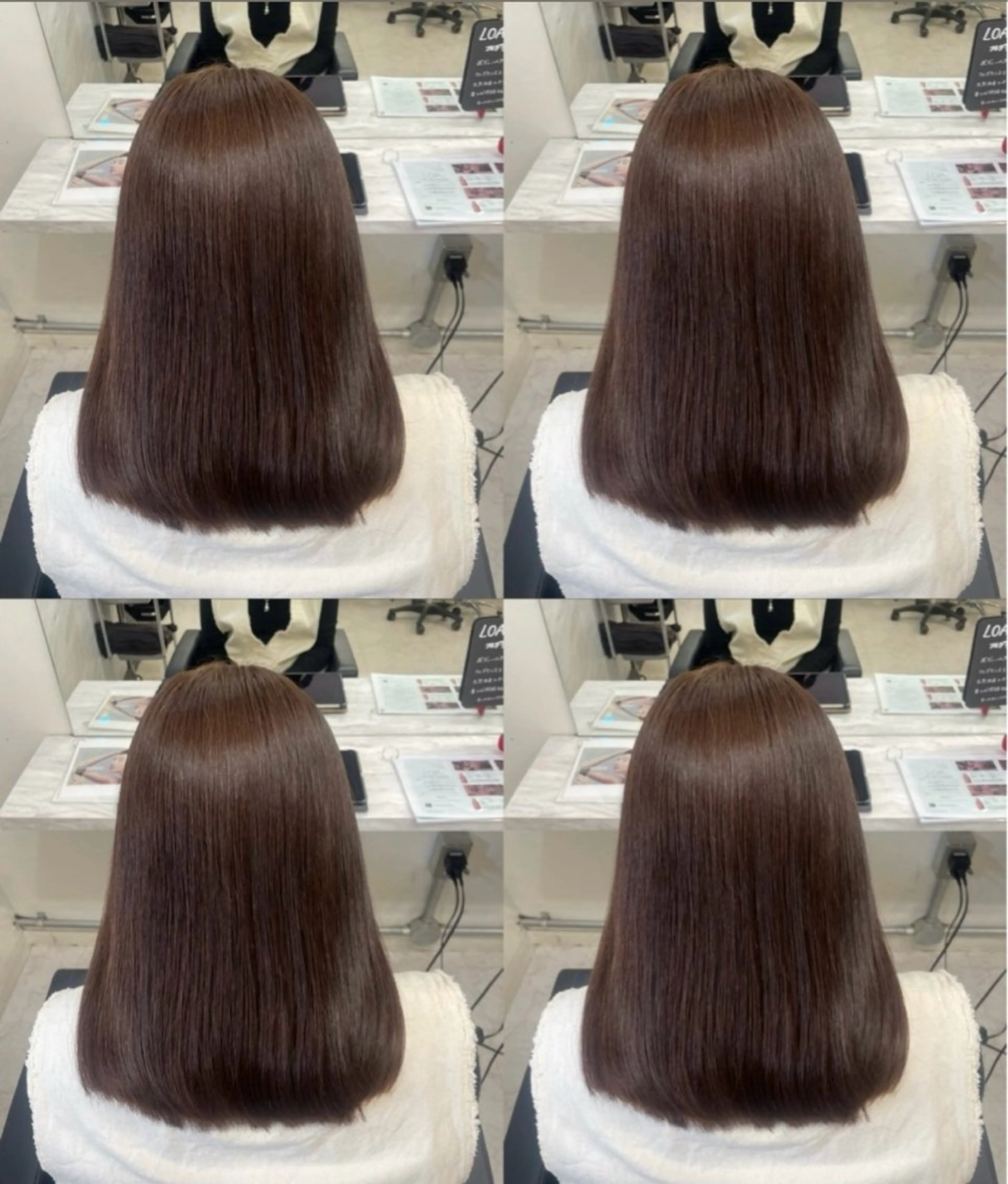 セミロング カラー 💗エクステ/ 艶髪/あおい💗のヘアスタイル