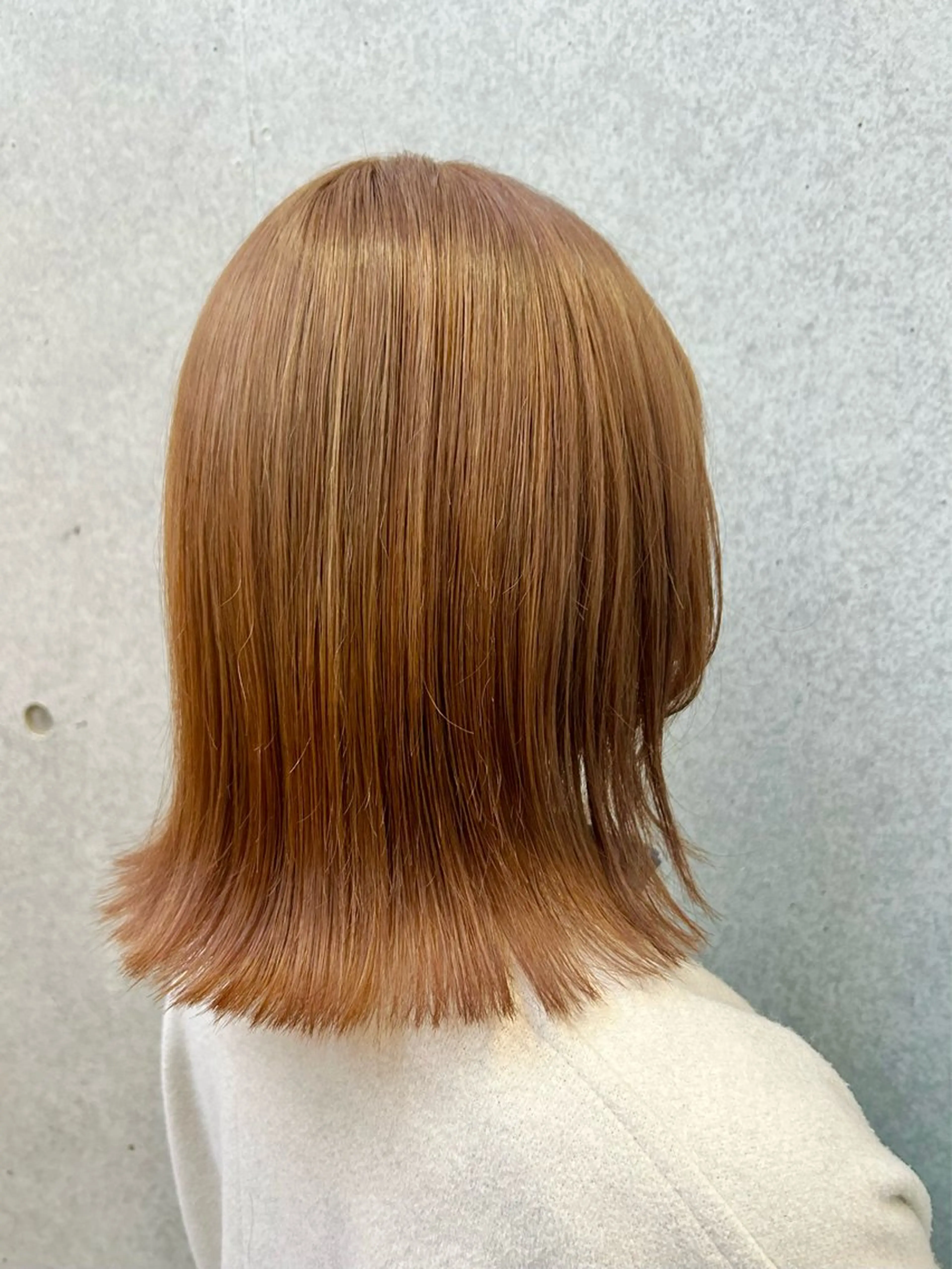 ミディアム 阪口 依美奈のヘアスタイル