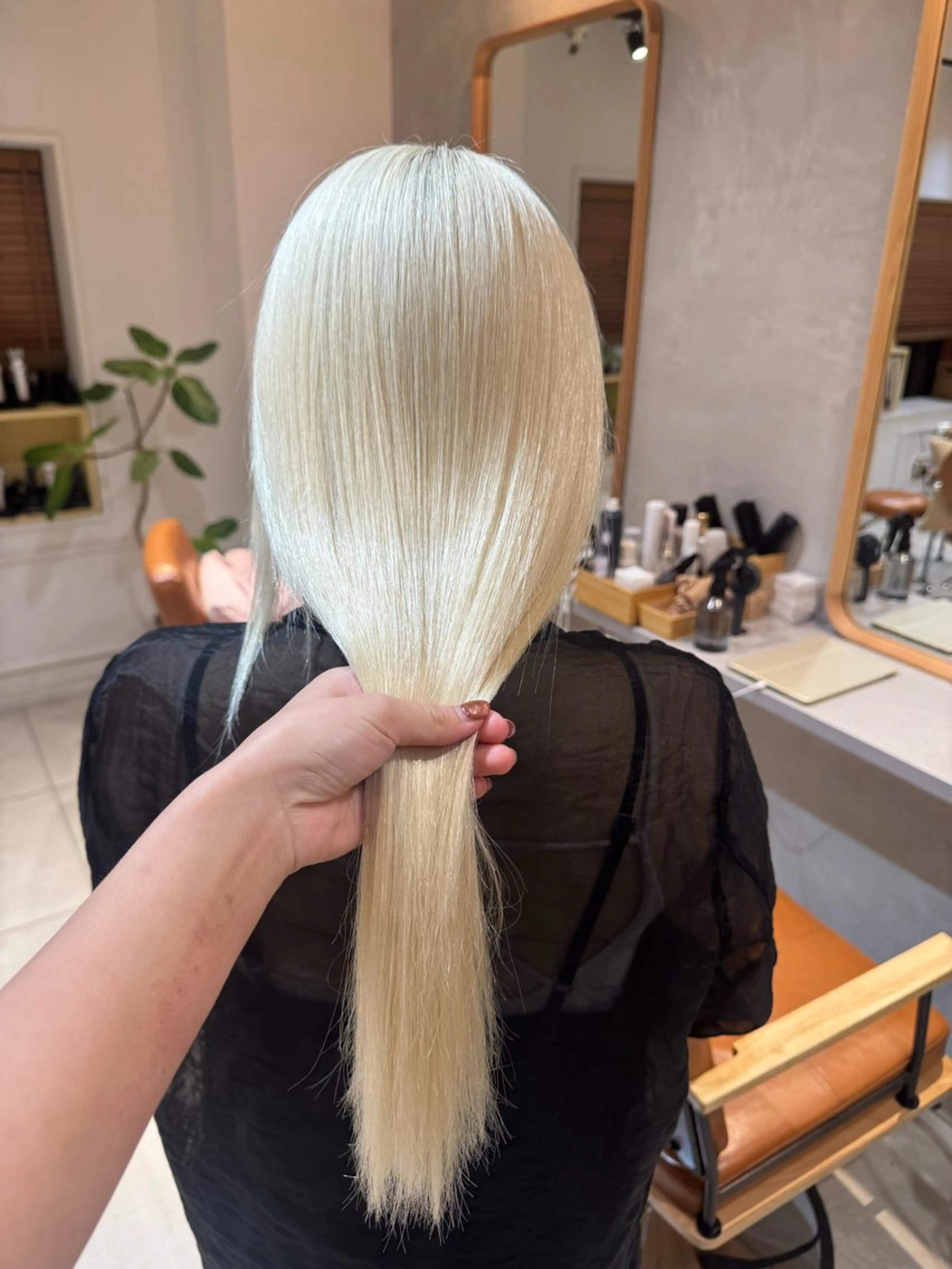 セミロング カラー ヘアカラー 🫧艶カラー/ダブル カラー♡/桜🌸のヘアスタイル