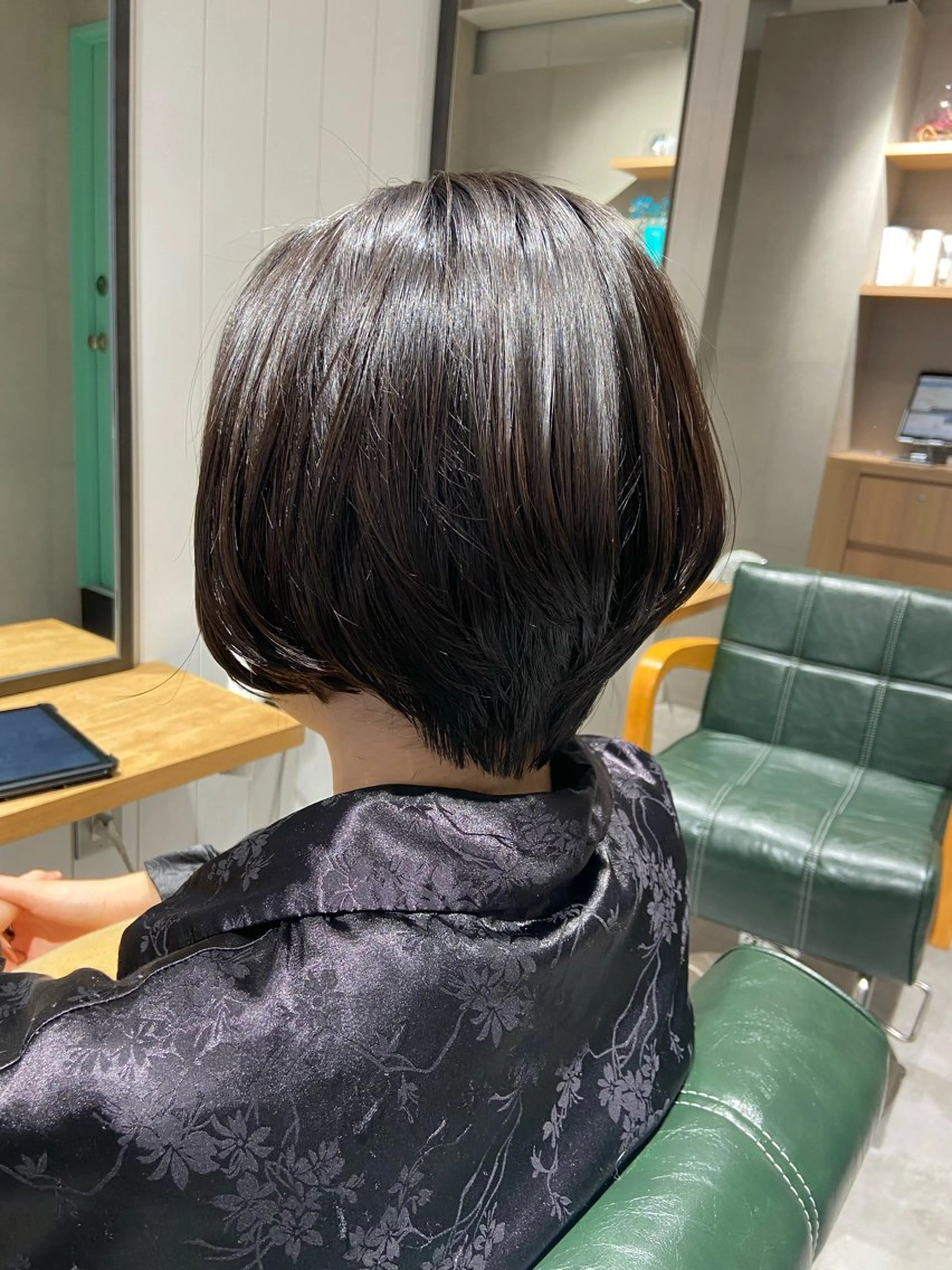 ショート 前下がりボブ ボブ 髪質改善資格保持者/ ナツミのヘアスタイル