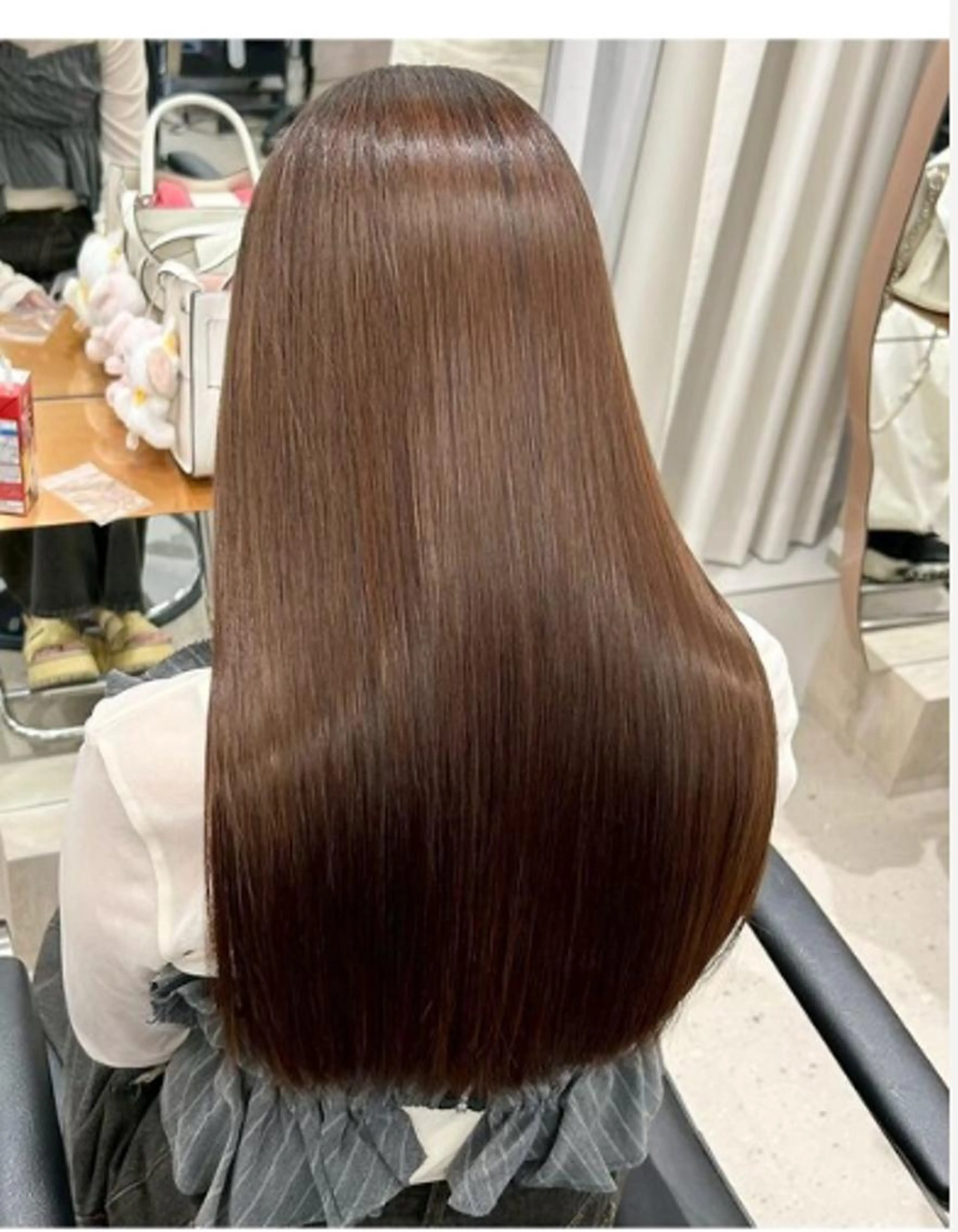 【内側から艶々にしたい方✨】カット＋超高濃度水素カラー＋オージュア(2step)トリートメントの写真