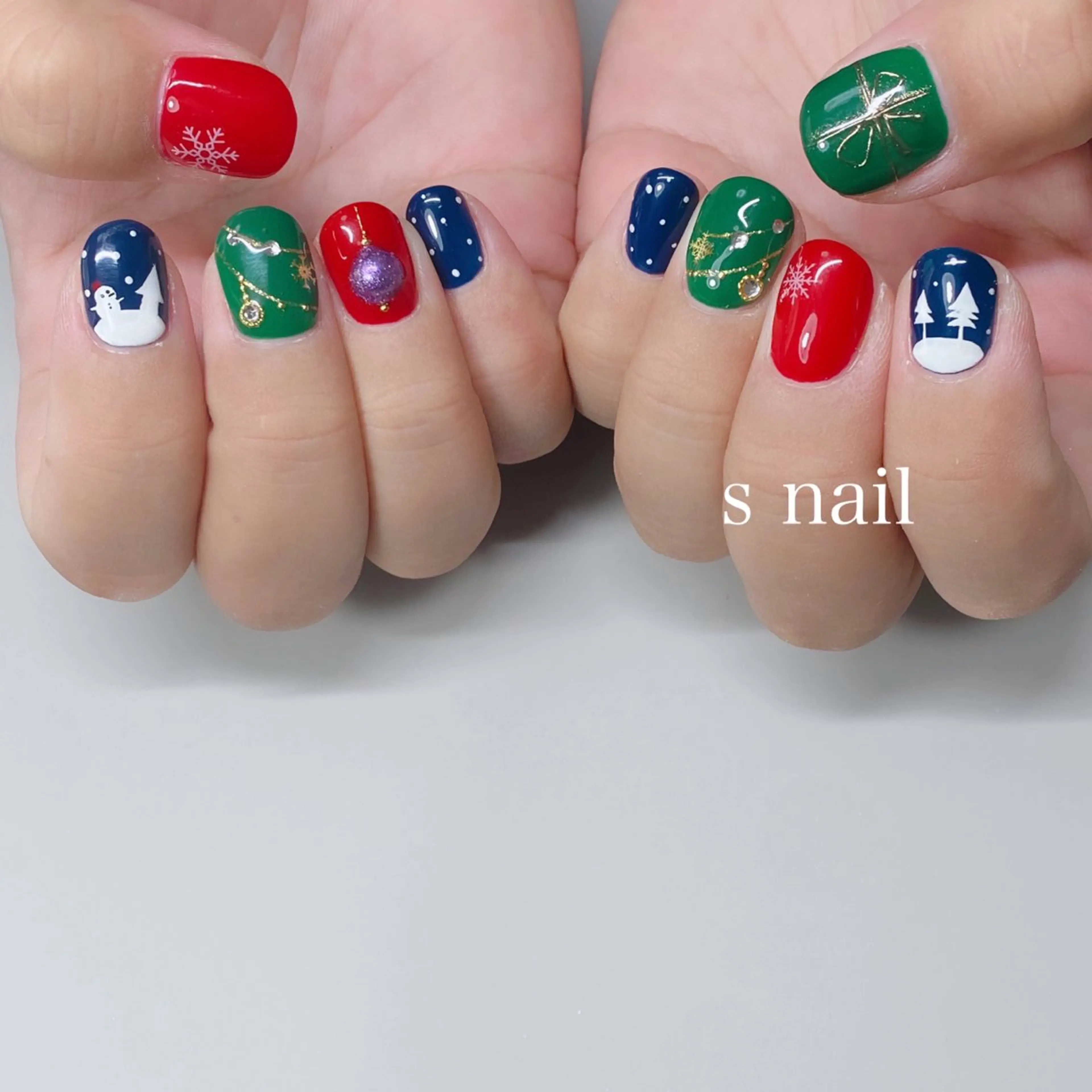 ネイル アートネイル ハンドネイル s nail さとよしみゆきのネイルデザイン