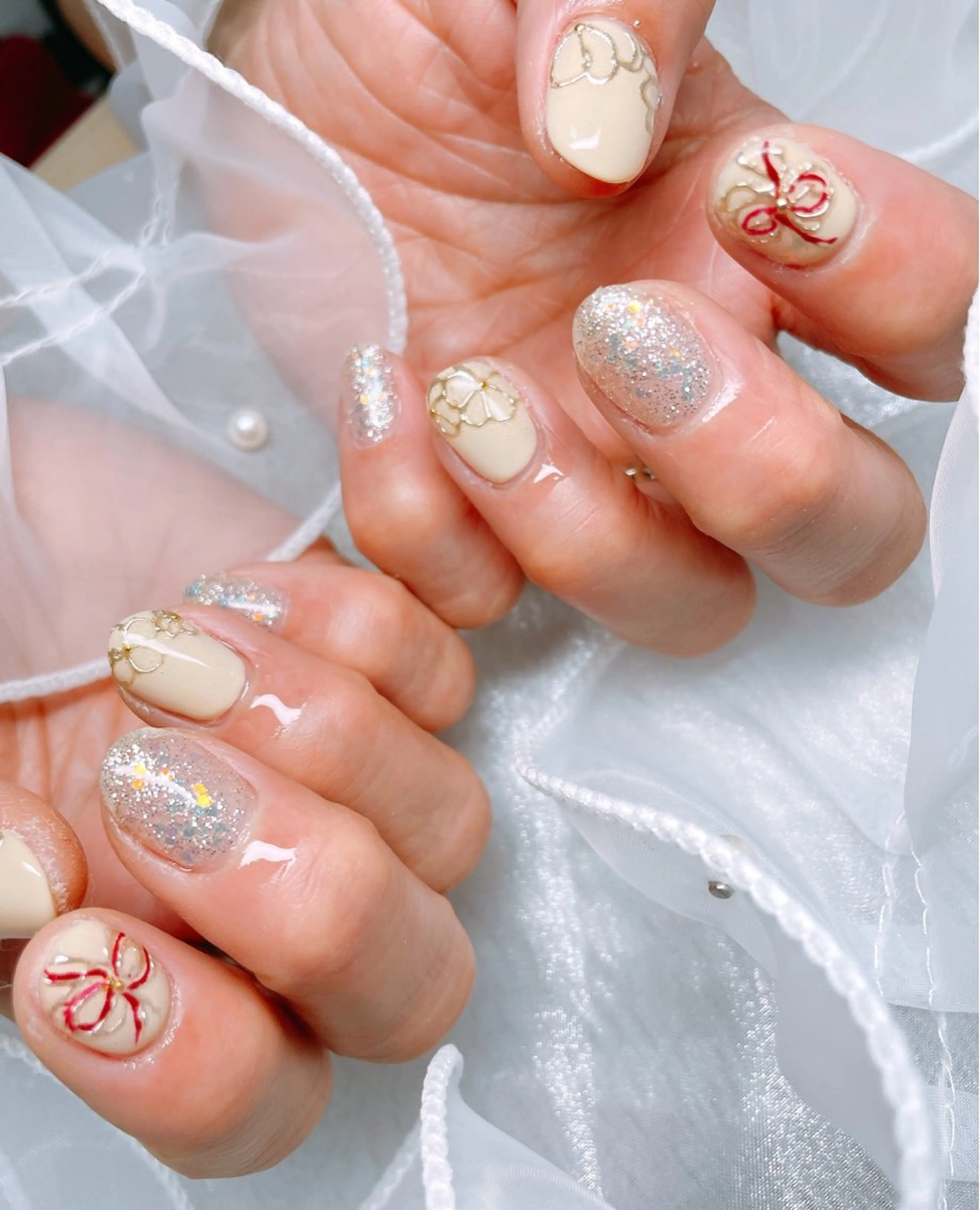 ネイル フラワーネイル ハンドネイル ハンドケア GAL_ NAILのネイルデザイン