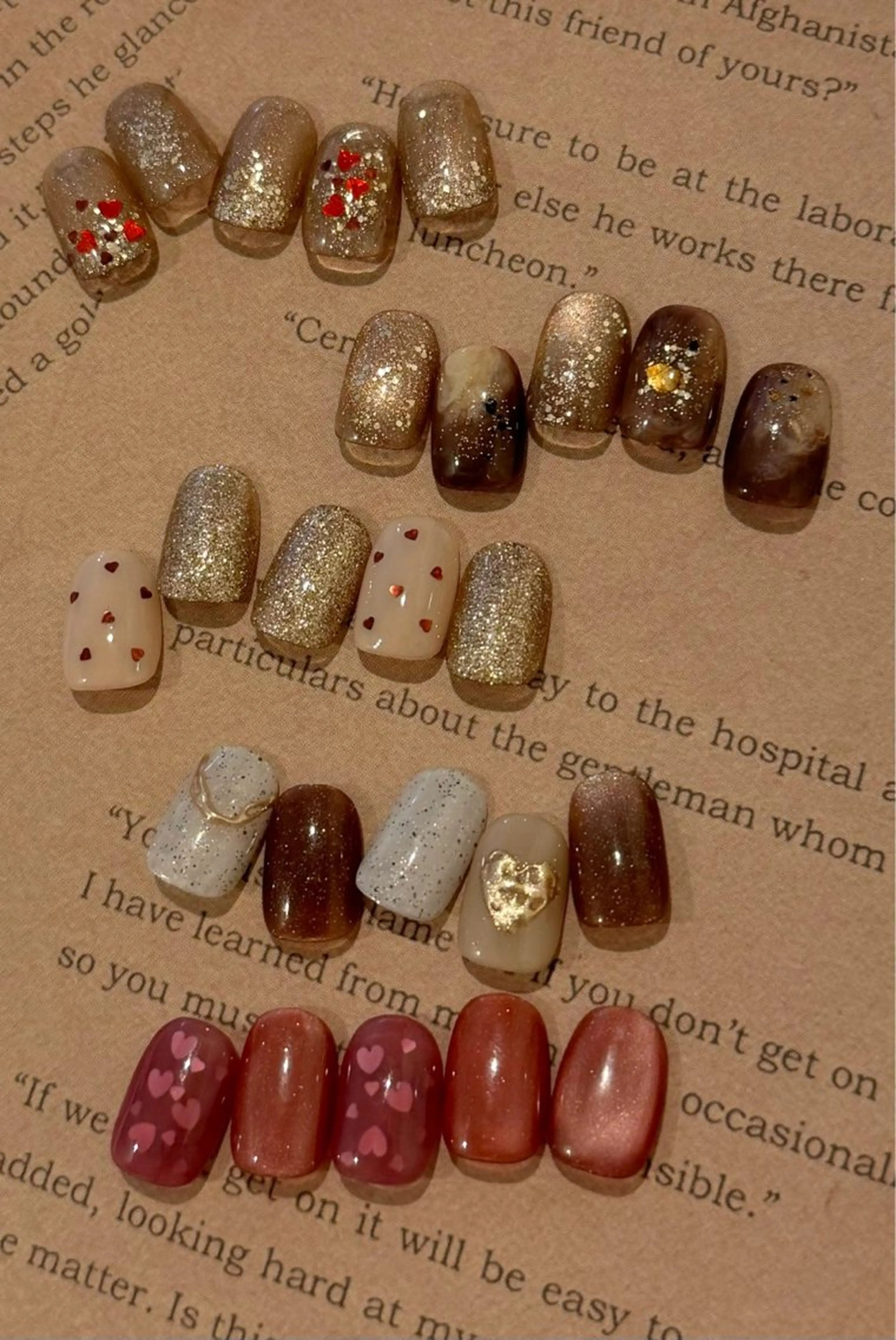 当日来店予約限定【ハートネイル】の写真