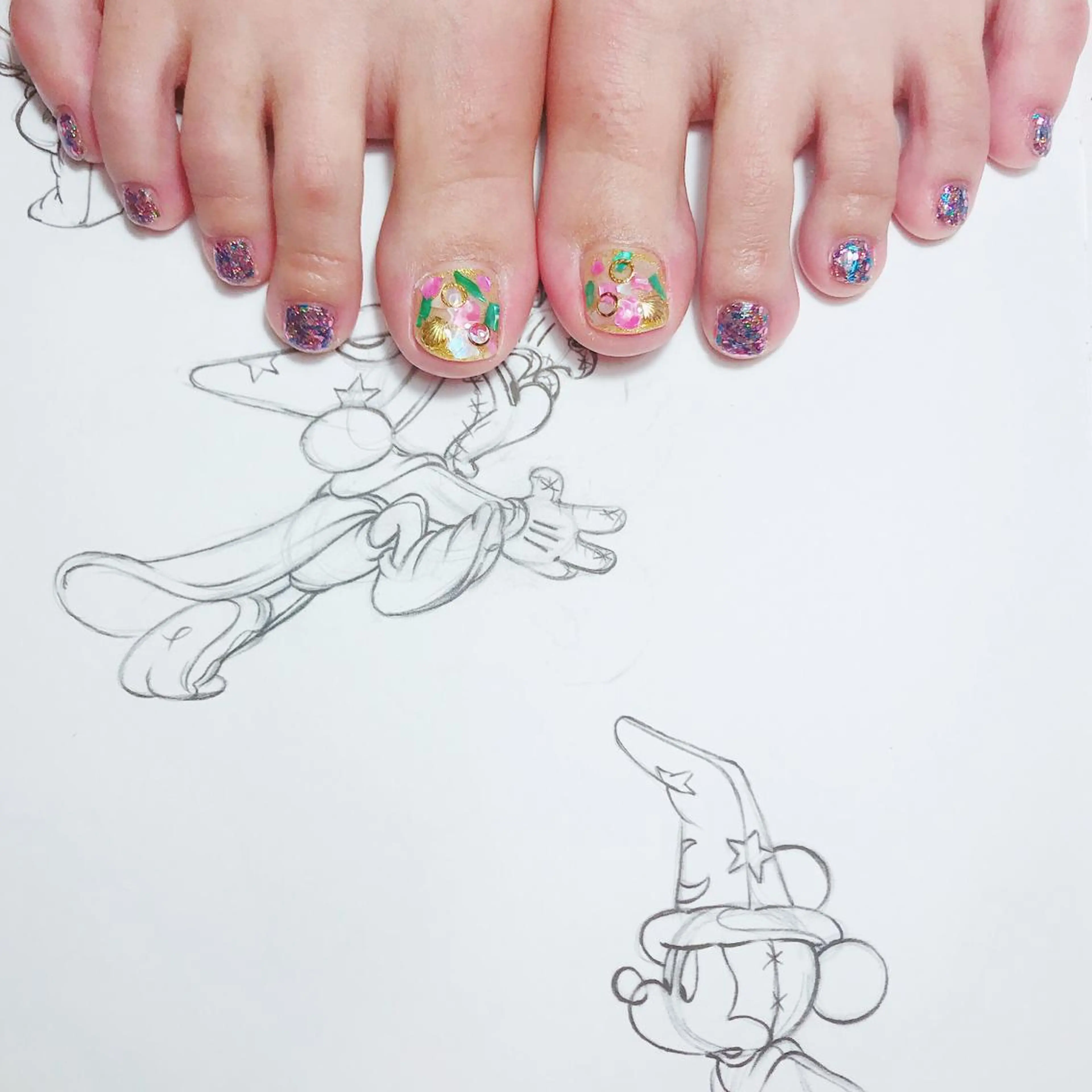 ネイル フットネイル owlnail /持込みデザイン専門のネイルデザイン
