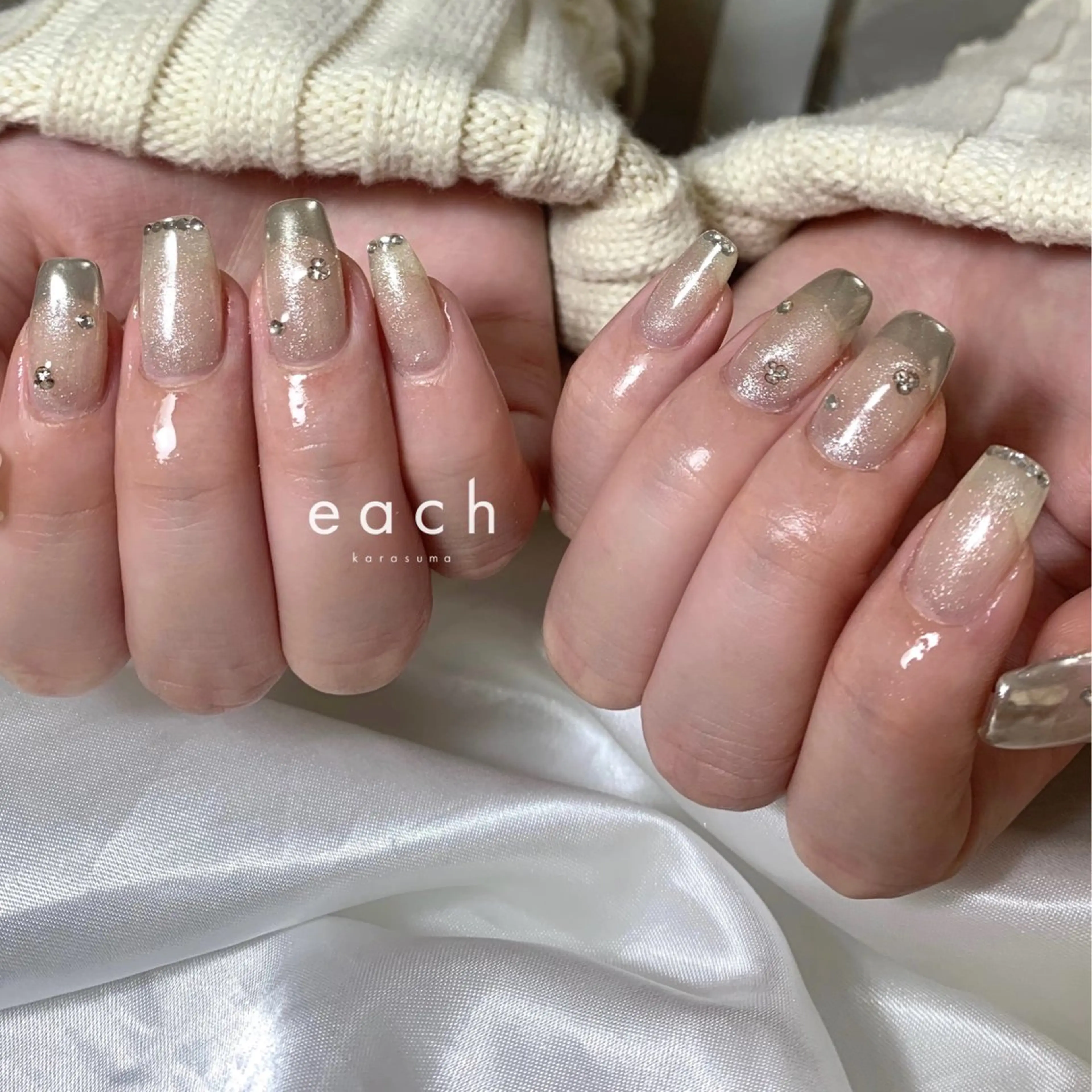 ネイル アートネイル each Hibikiのネイルデザイン