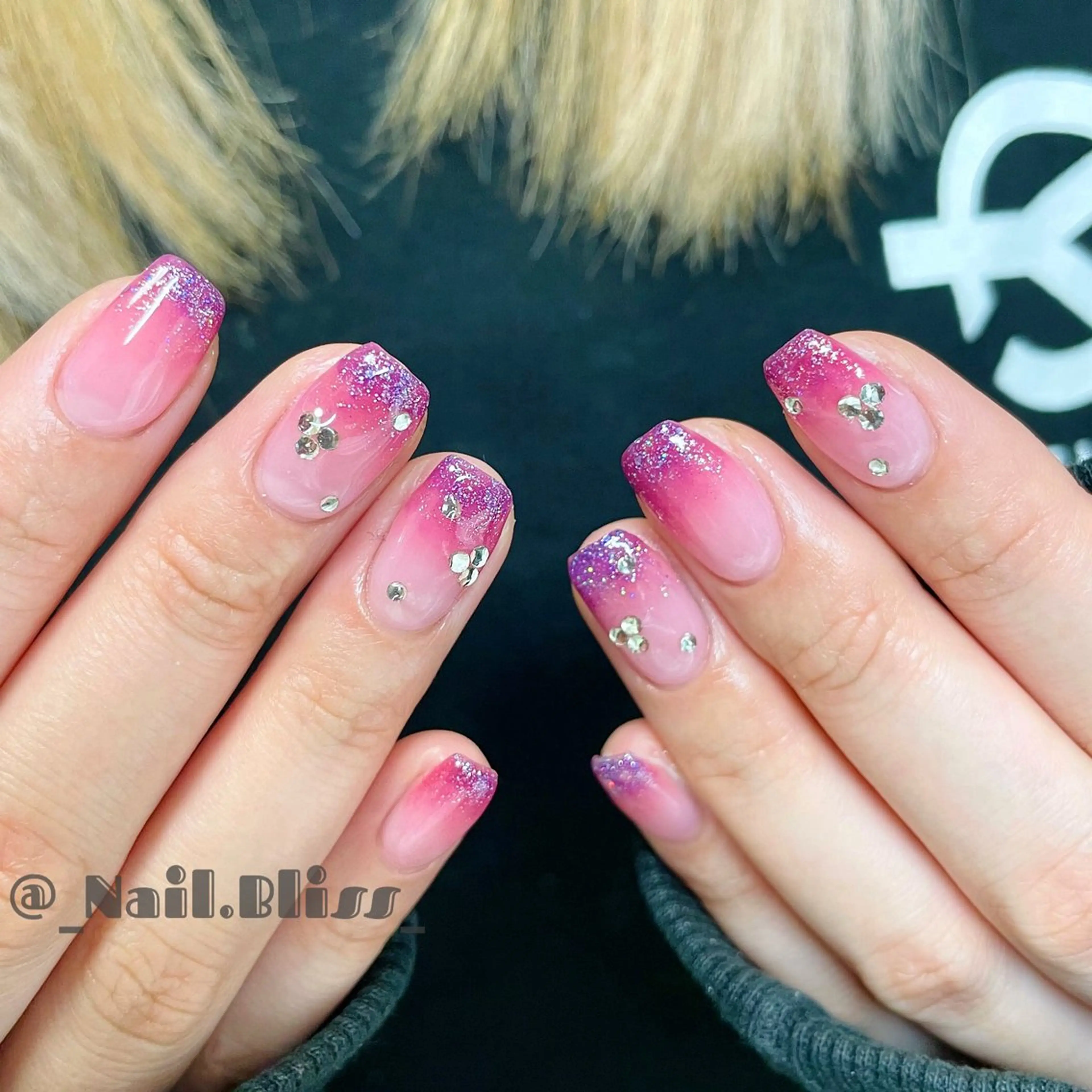 ネイル グラデーション ハンドネイル NAIL BLISSのネイルデザイン
