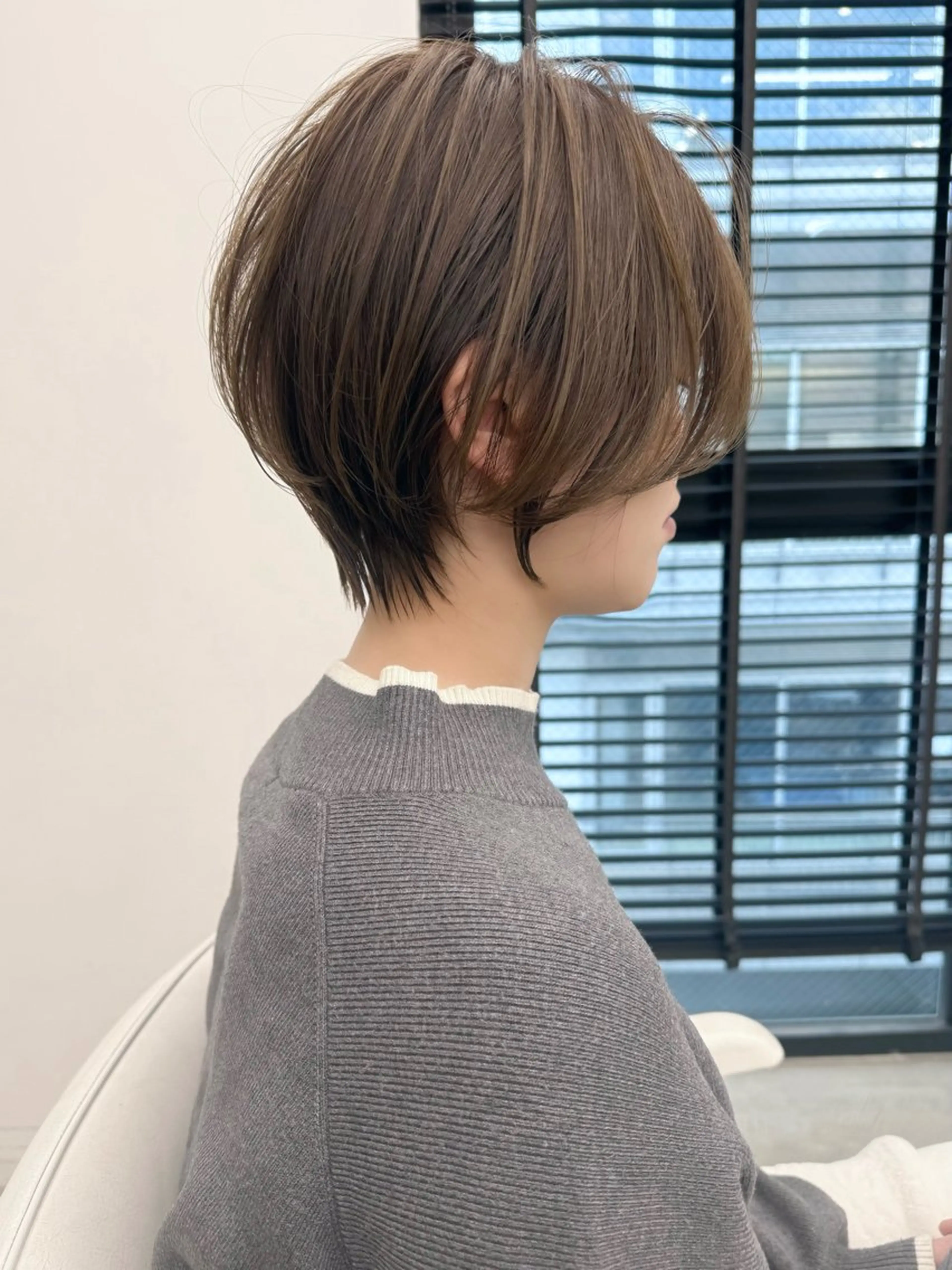 ショート カット ヘアカラー トリートメント urara/ショート /透明感カラーのヘアスタイル