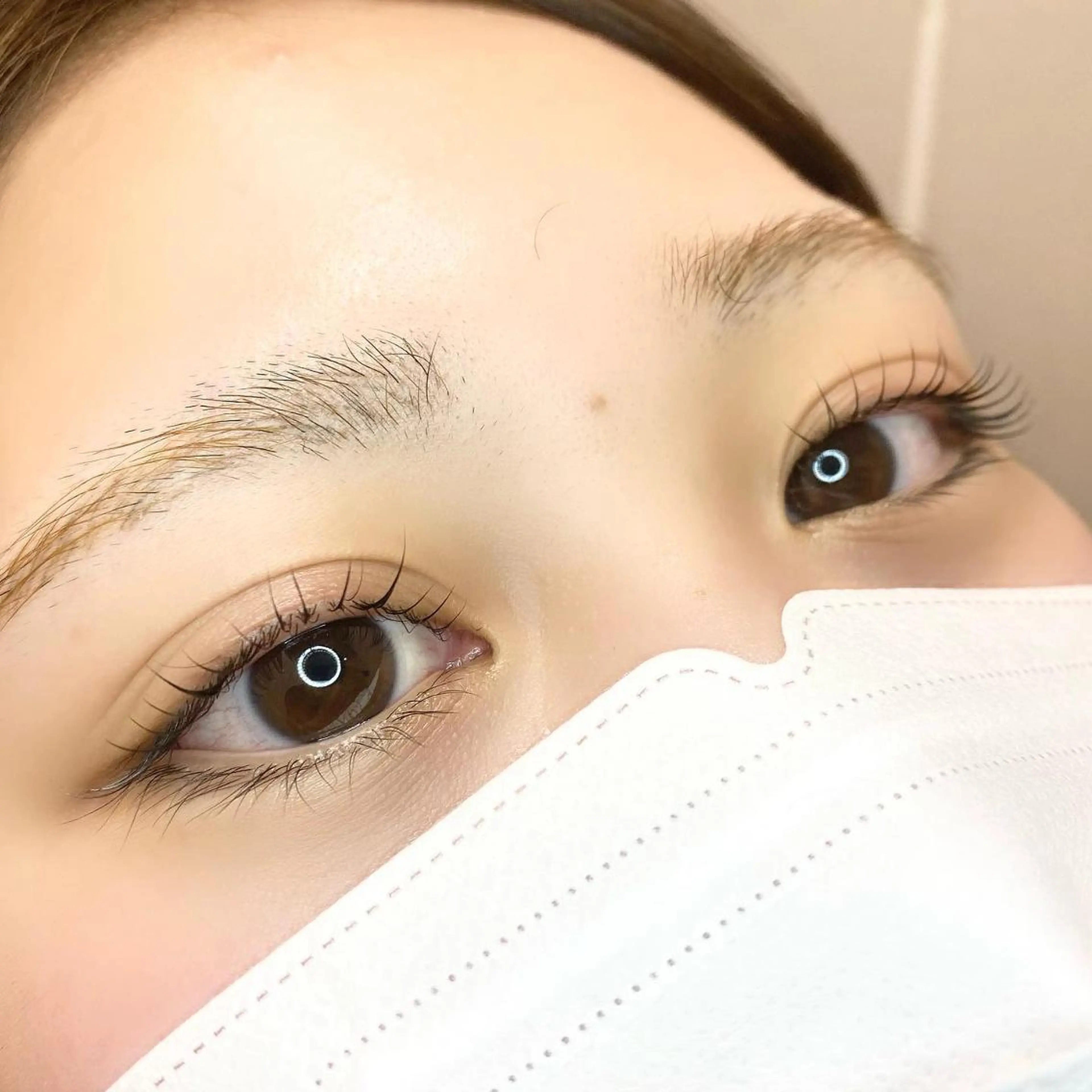 マツエク・マツパ フラットラッシュ パリジェンヌラッシュリフト まつげパーマ ボリュームラッシュ KURUMI🦋 まつエクまつパ美眉の眉毛・アイブロウイメージ