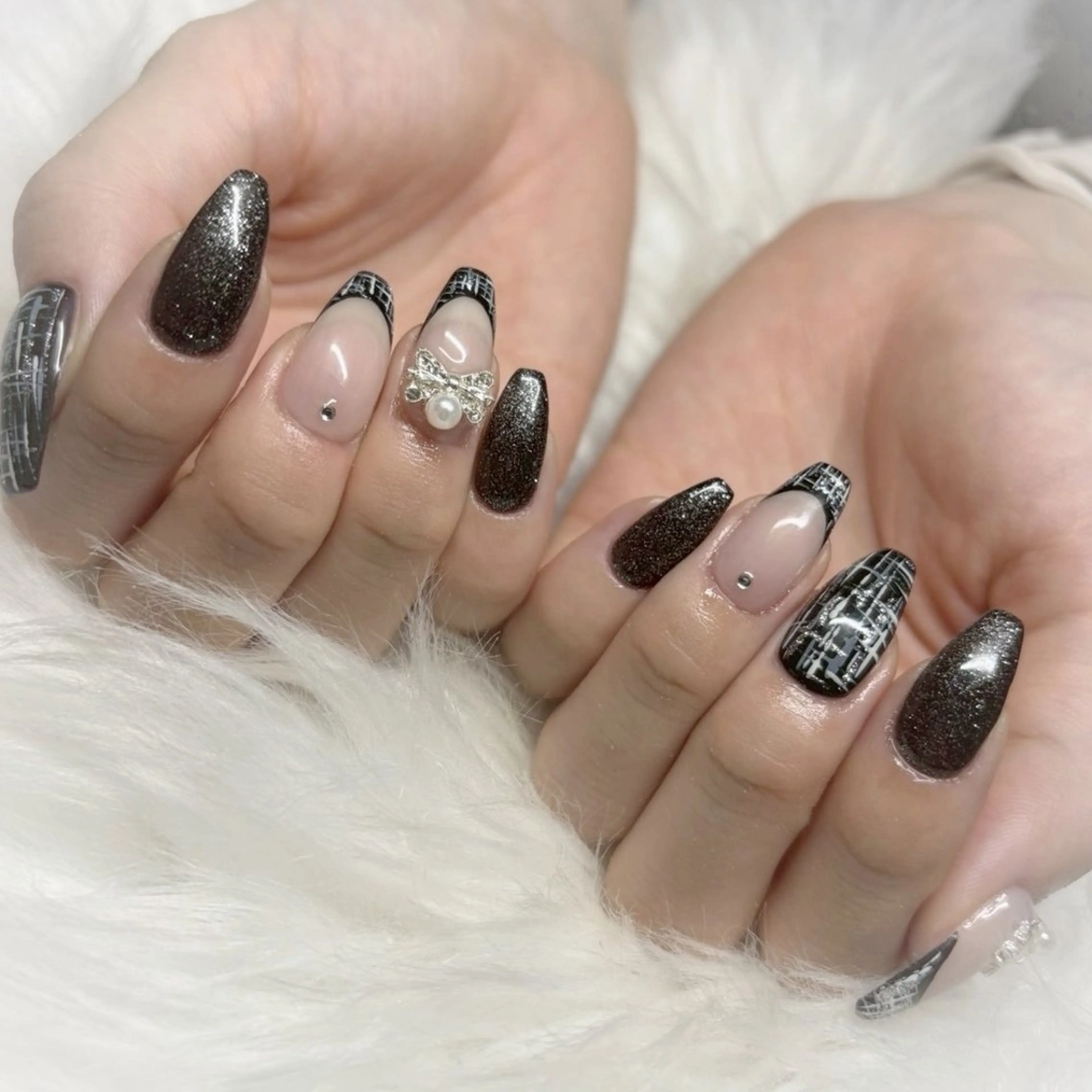 ネイル 長さ出し Merry bell ☆kanonのネイルデザイン