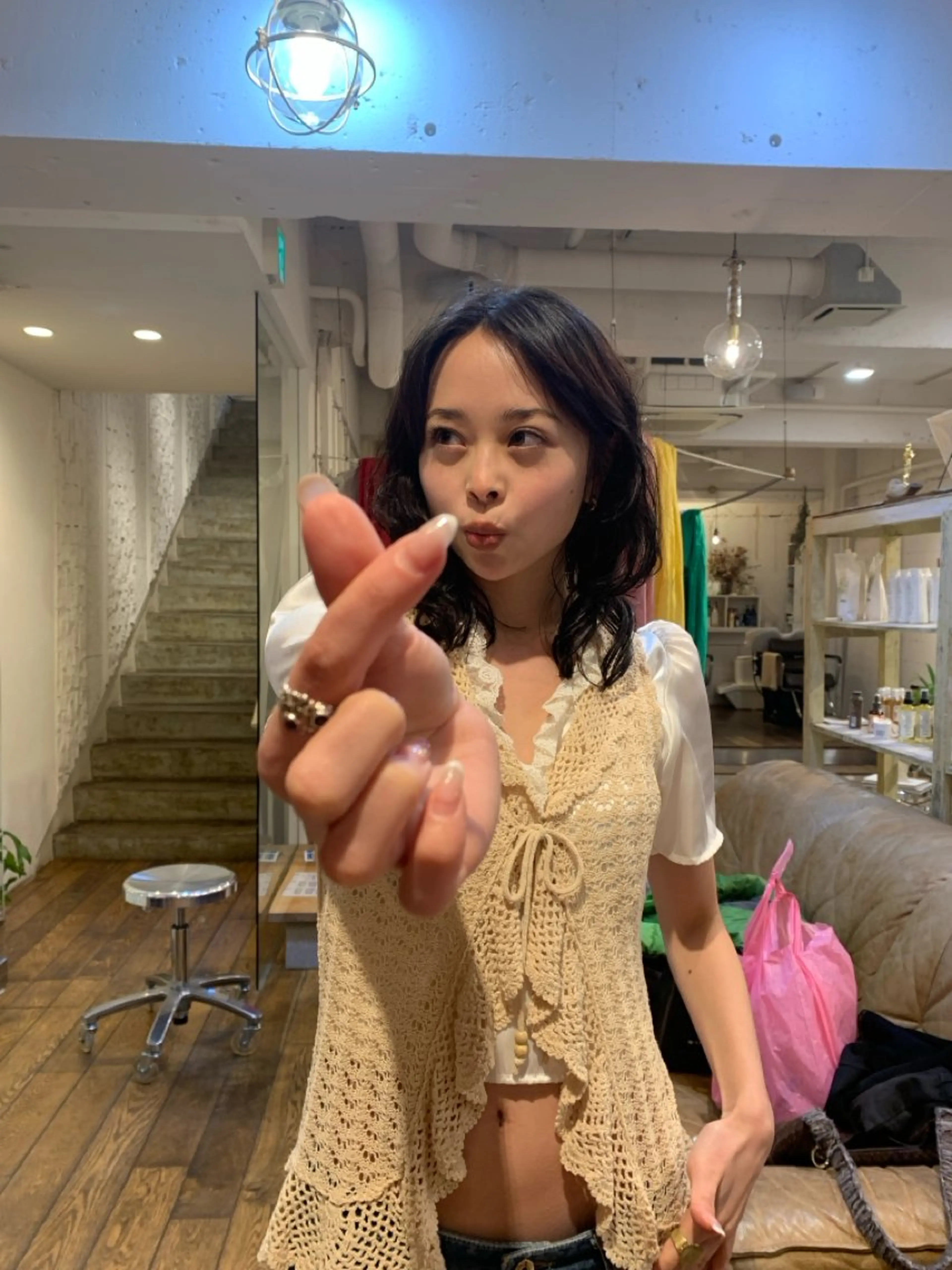 ミディアム パーマ 【takk】 ナカヤママサヨシのヘアスタイル