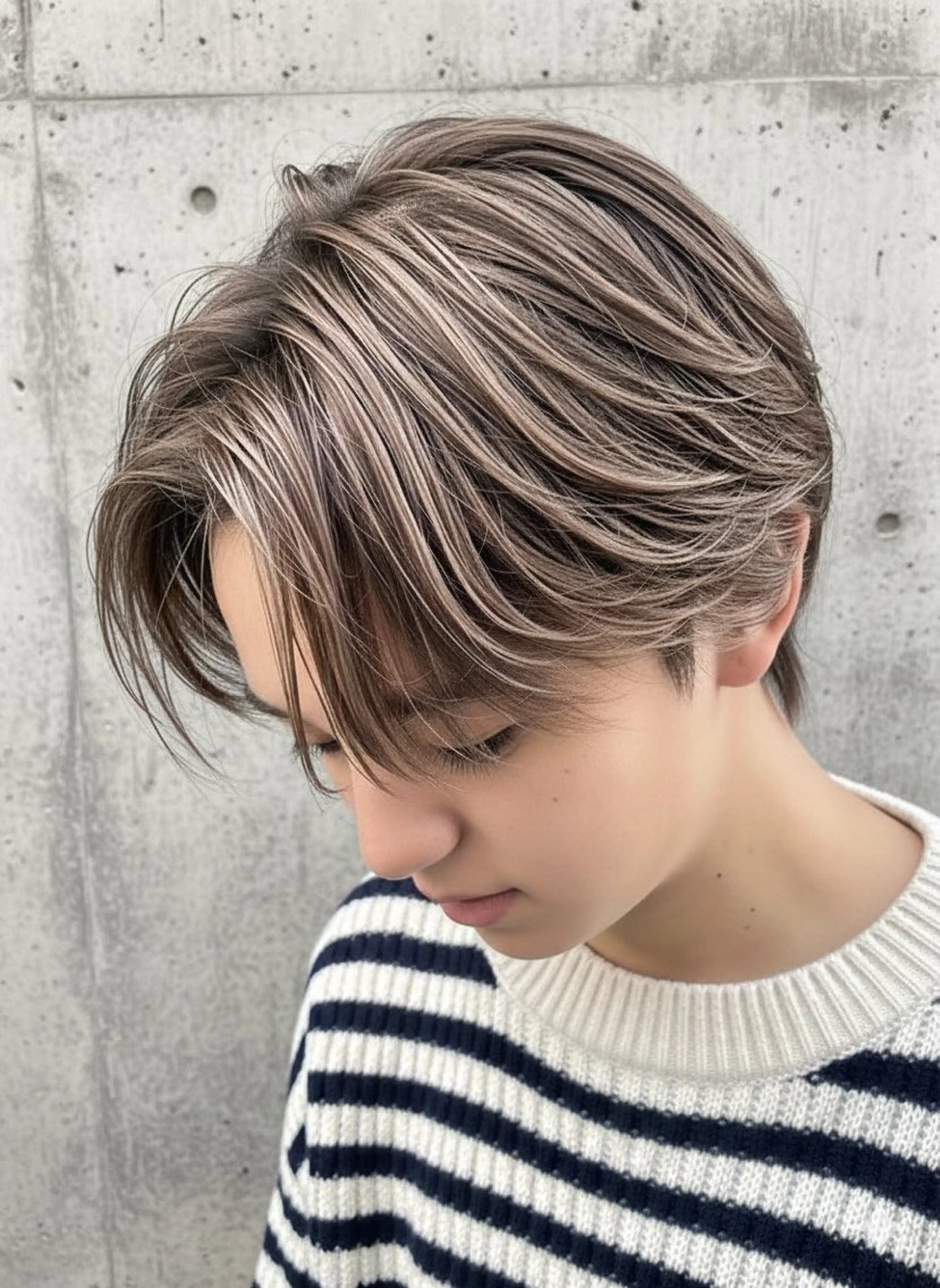 ☘️ダメージが気になる方向け☘️ケアブリーチメンズバレイヤージュ+メンズカット+ジェミールフラントリートメントの写真