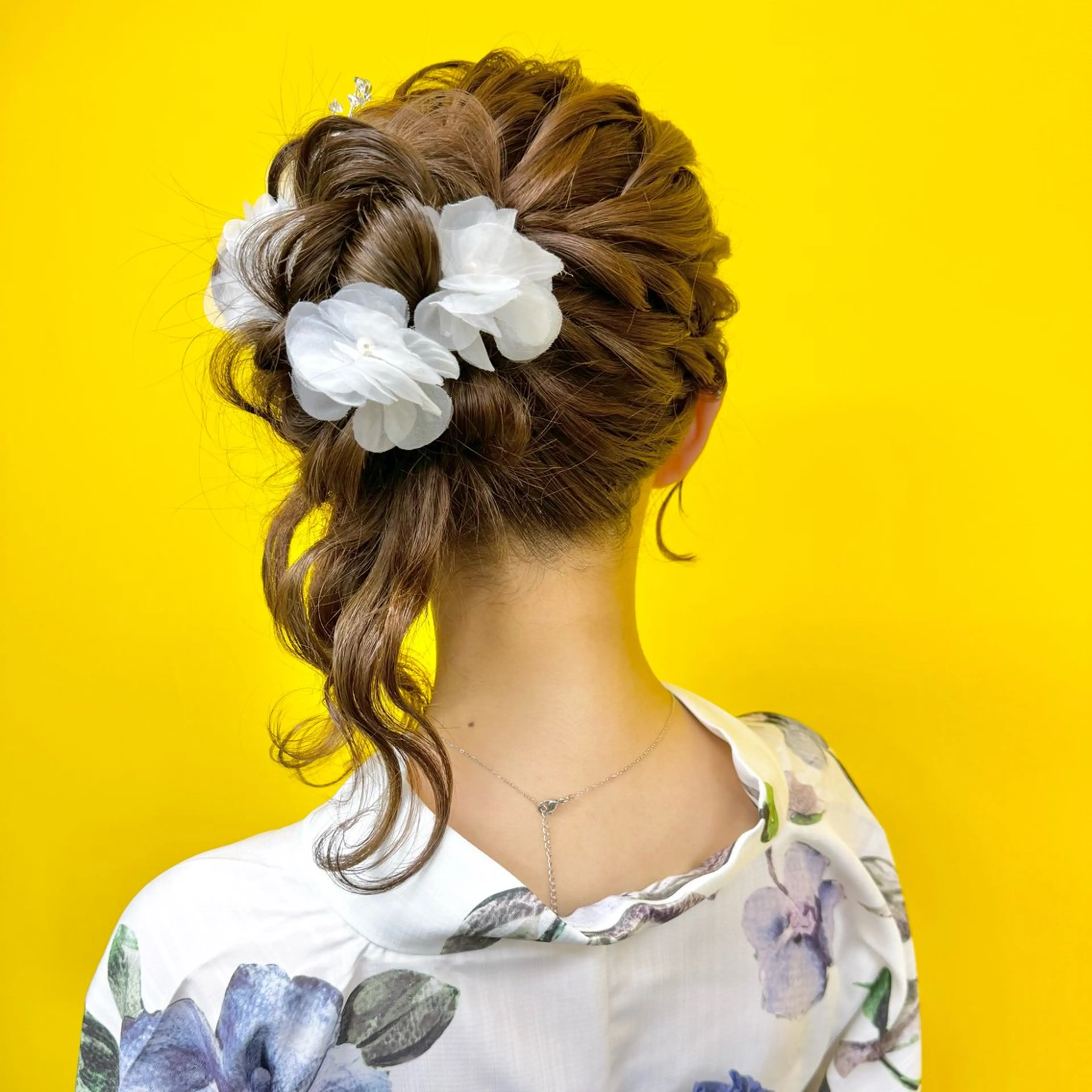 ロング ヘアアレンジ ヘアセット hair make salon m所属・aira𓂃𓈒𓏸 新宿ヘアセット🪽のヘアスタイル