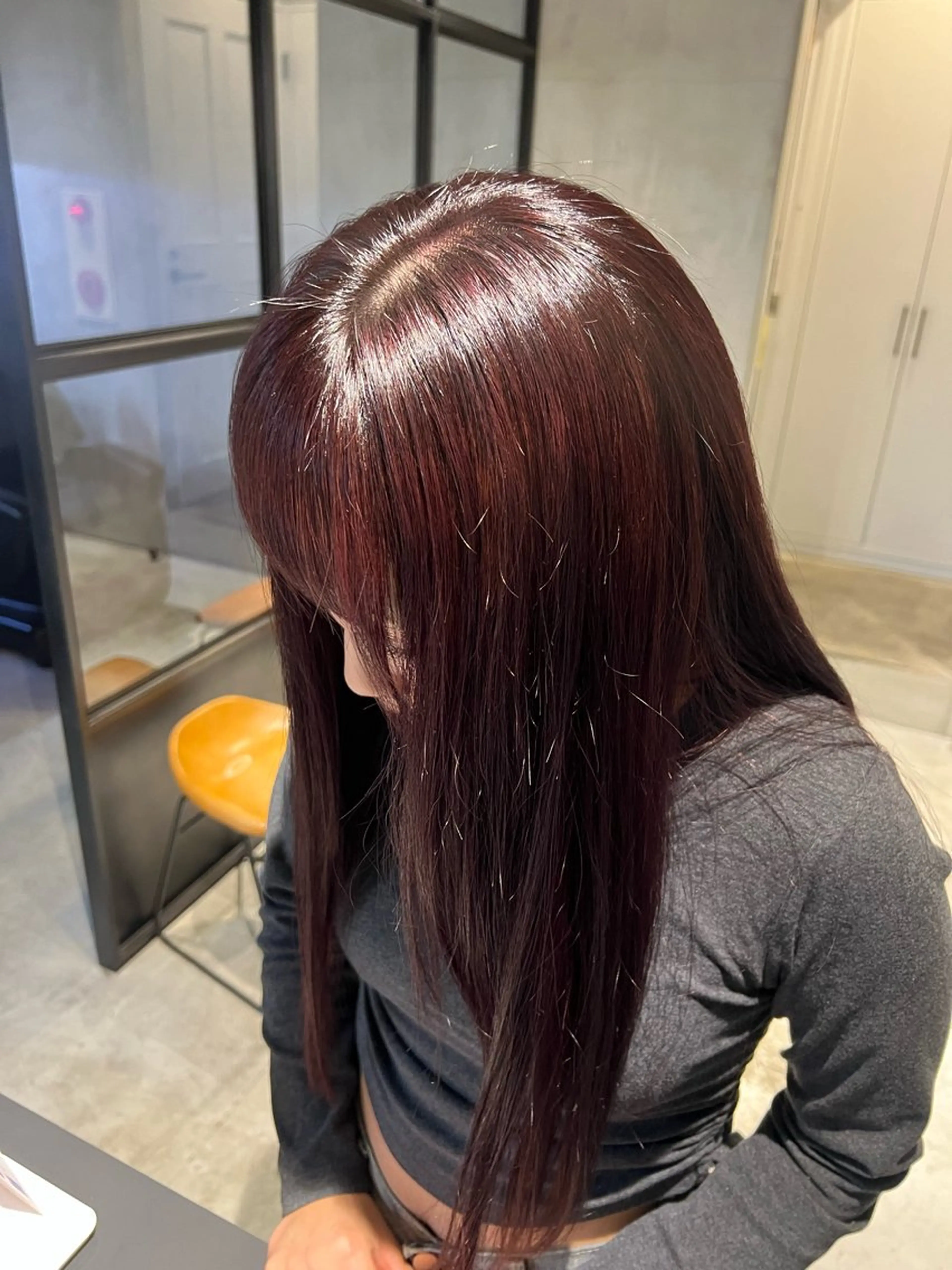 カラー しずく🤍🧸 / fifthパーマのヘアスタイル