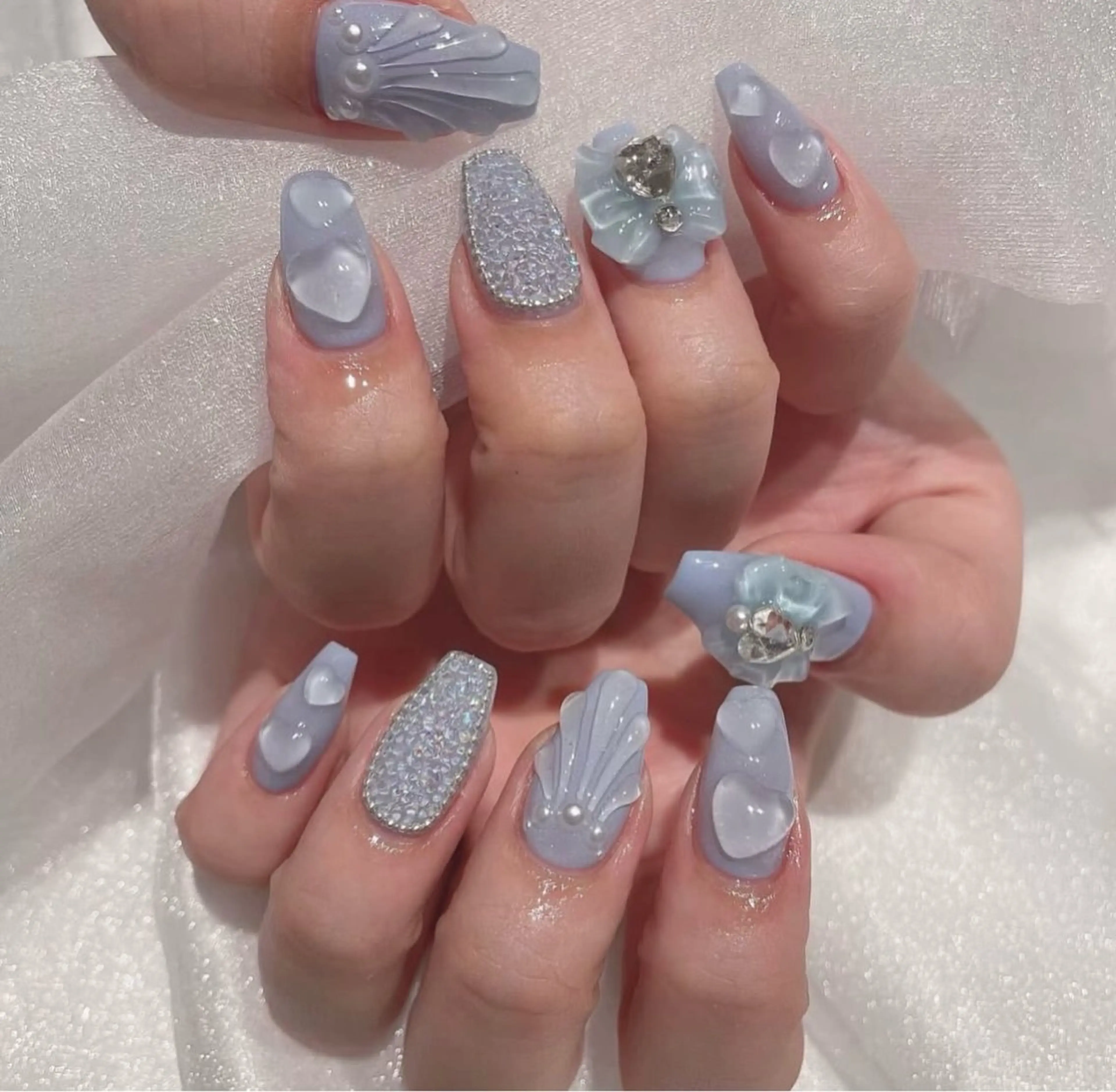 ネイル ハンドネイル ╹◡╹Mimoミモ Eye&Nailのマツエク・マツパデザイン