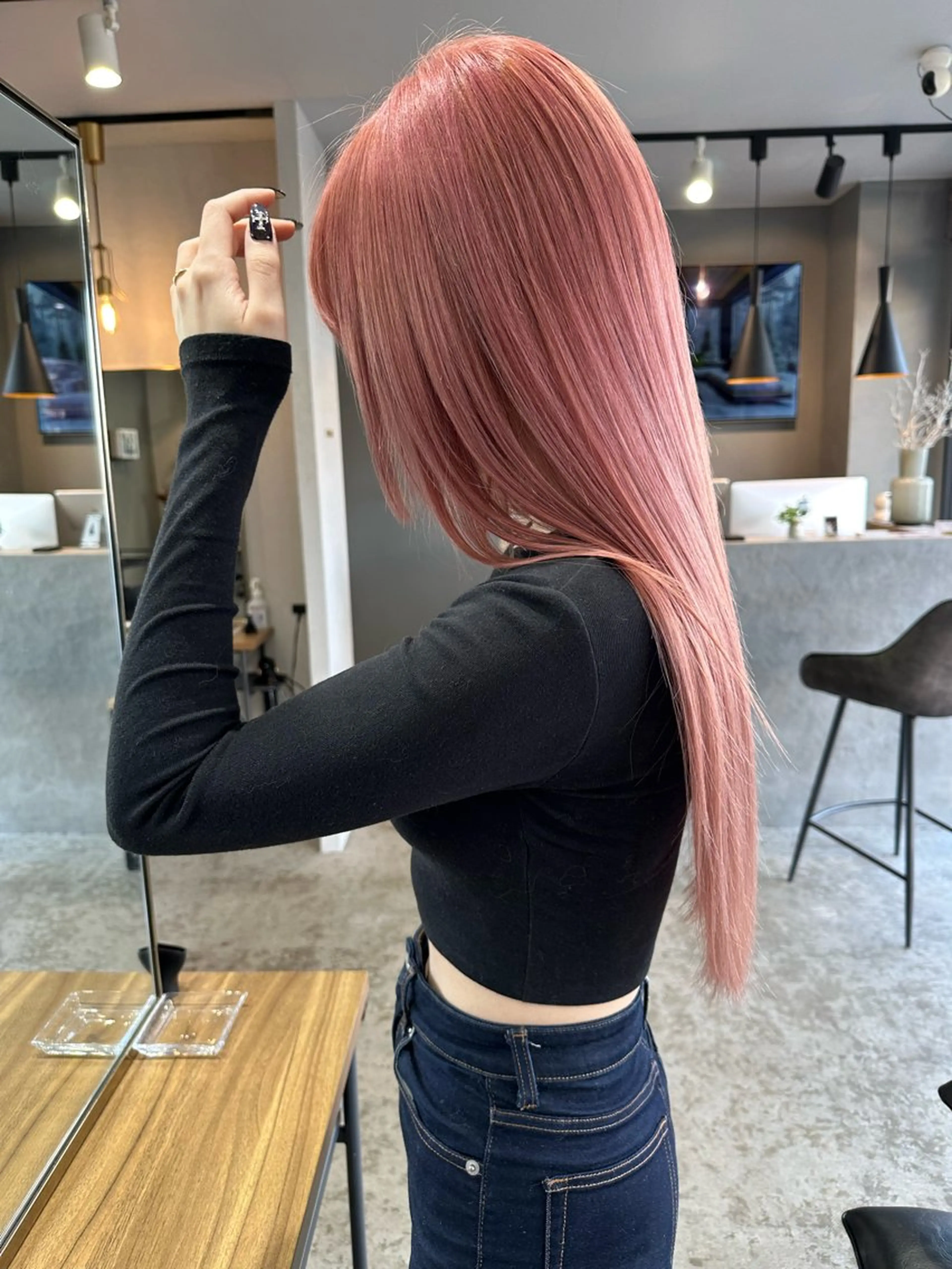 ロング ヘアカラー トリートメント HELIM所属・🍀石川尚之🍀 HELIMのヘアスタイル