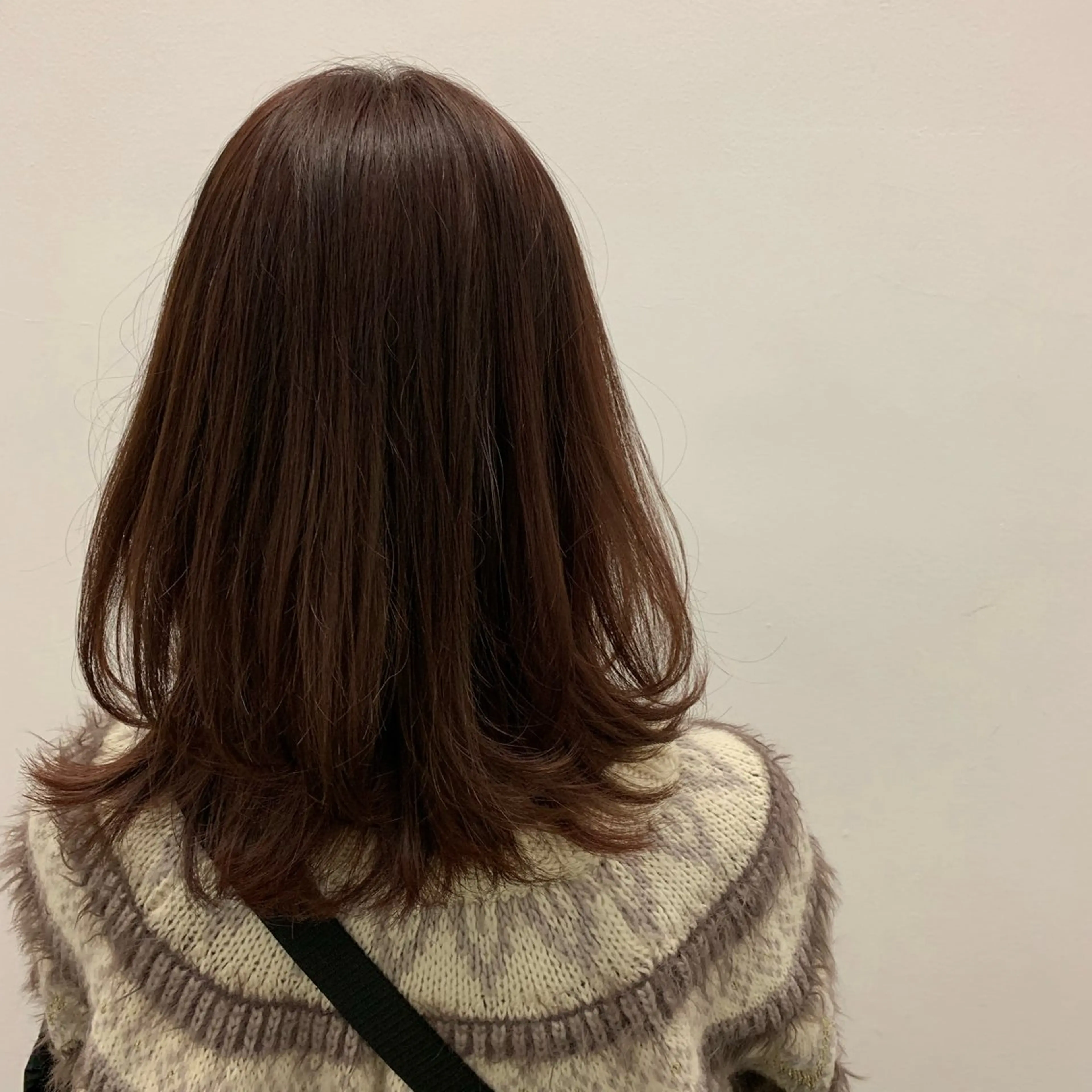 セミロング カラー stylist/ボブ ことの/韓国レイヤーのヘアスタイル