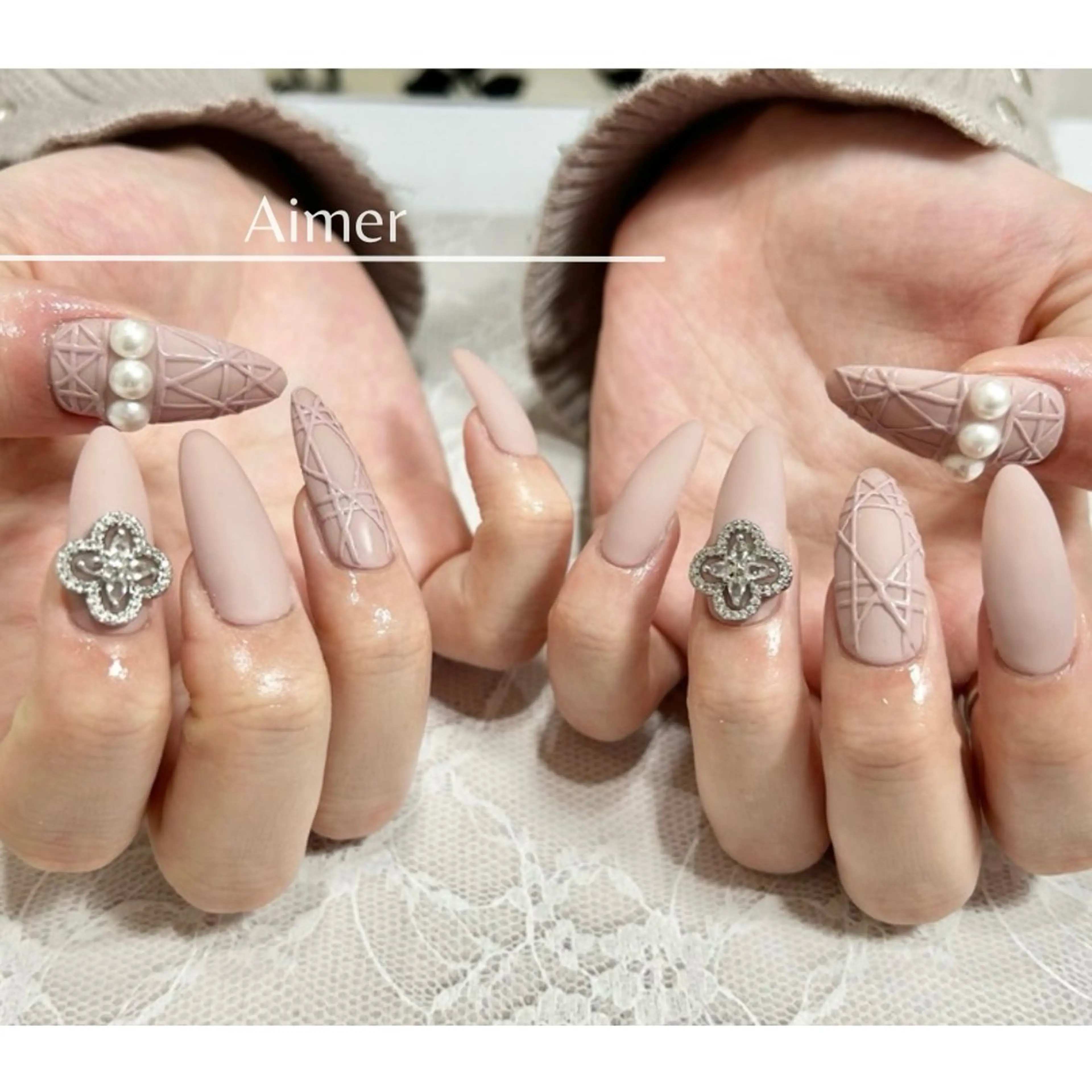 ネイル ハンドネイル nailsalon Aimerのネイルデザイン